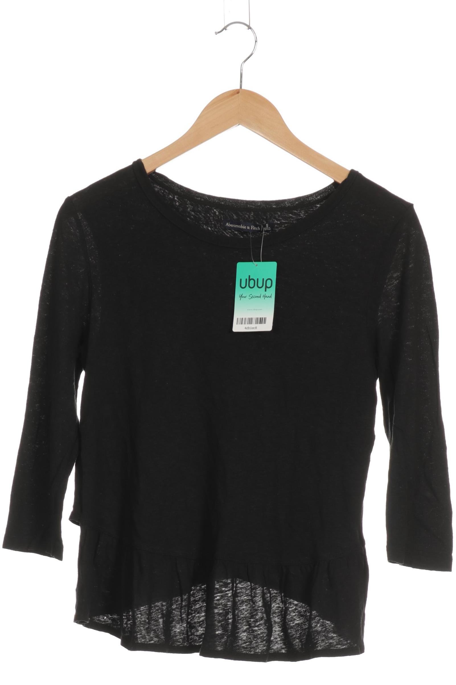 

Abercrombie & Fitch Damen Langarmshirt, schwarz, Gr. 36