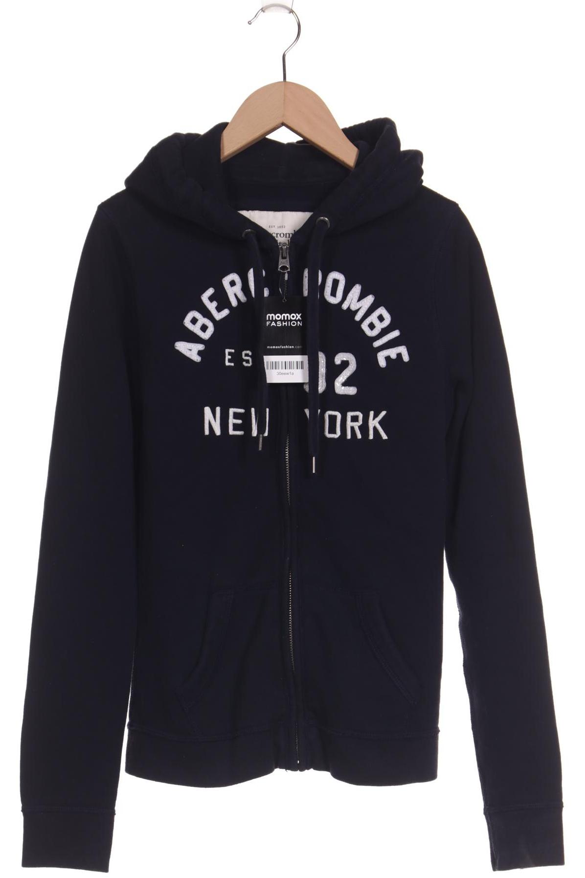 

Abercrombie & Fitch Damen Kapuzenpullover, marineblau, Gr. 38