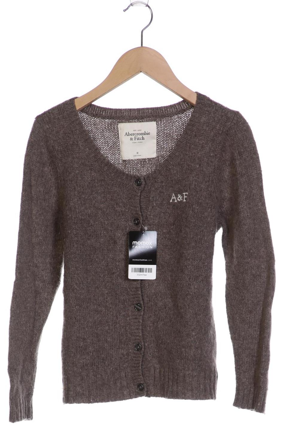 

Abercrombie & Fitch Damen Strickjacke, grau