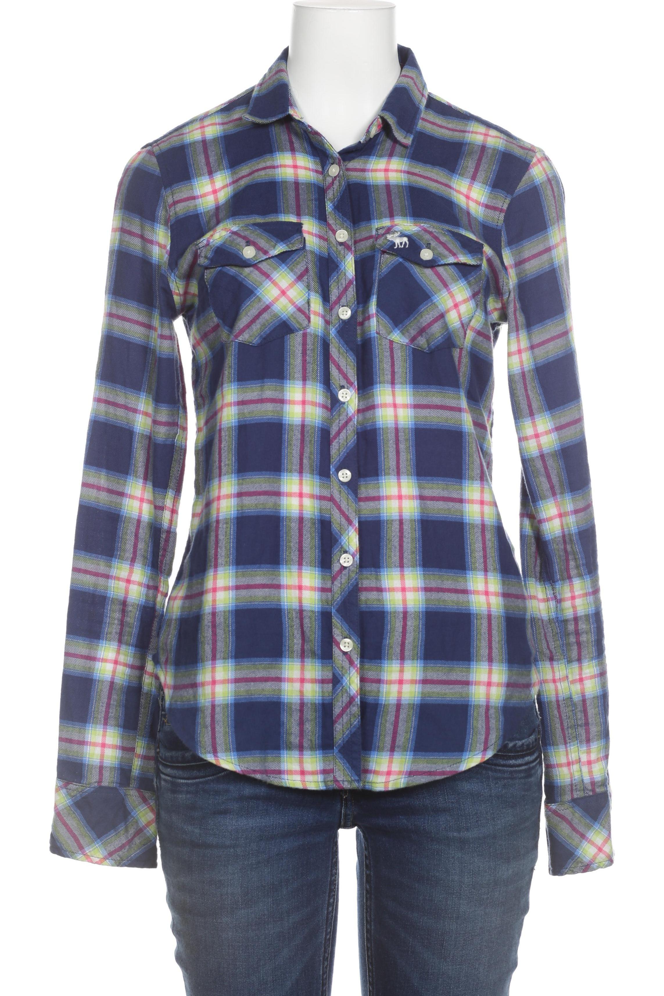 

Abercrombie & Fitch Damen Bluse, blau, Gr.