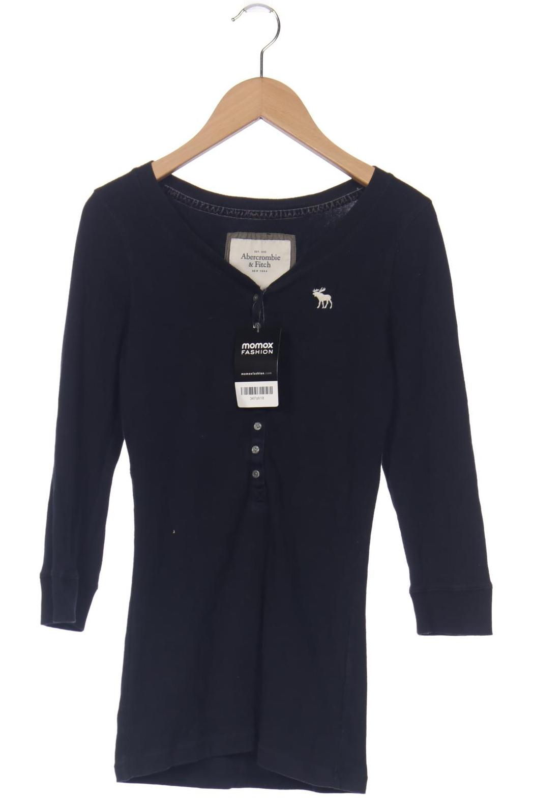 

Abercrombie & Fitch Damen Langarmshirt, marineblau