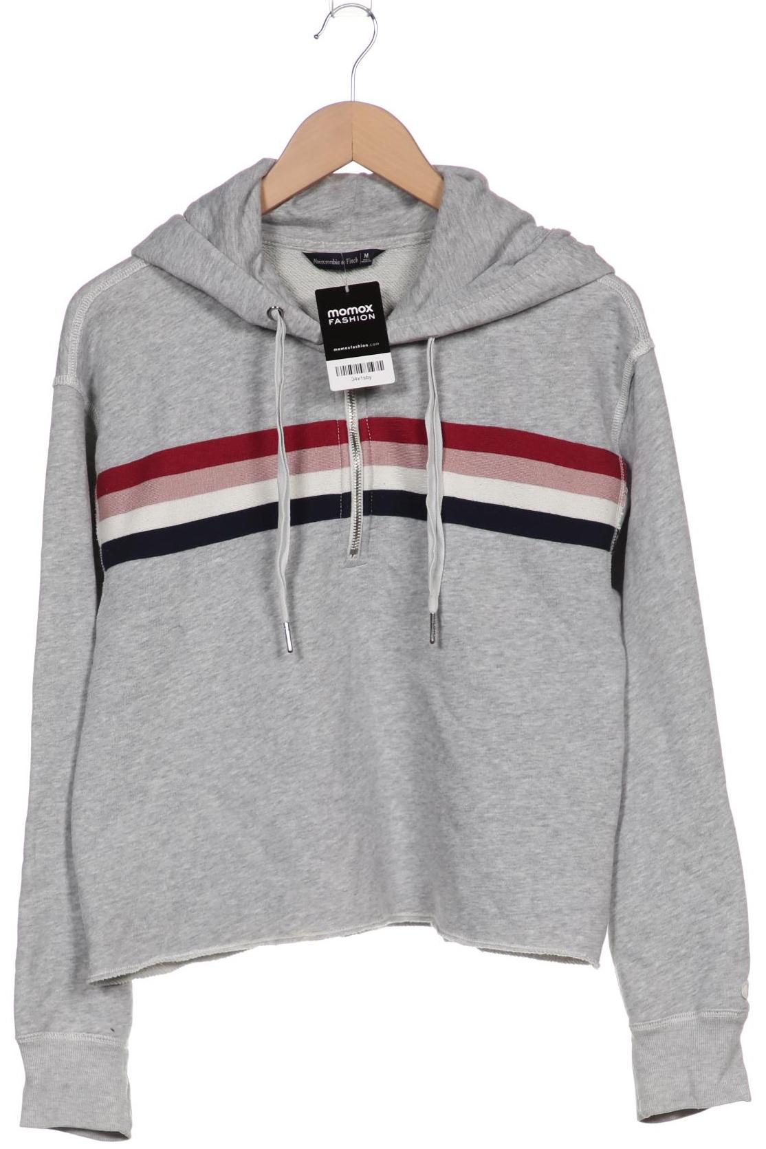 

Abercrombie & Fitch Damen Kapuzenpullover, grau