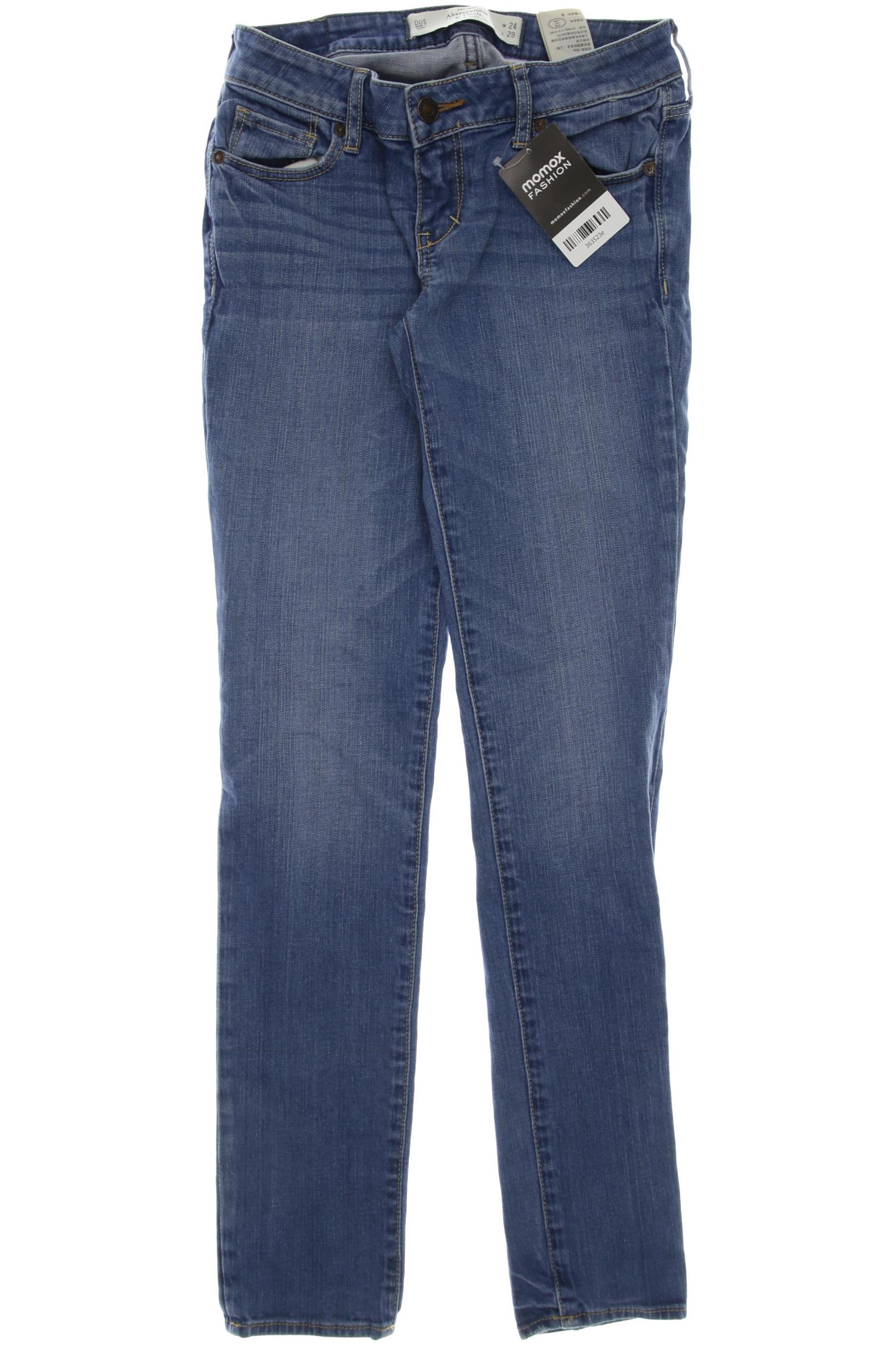 

Abercrombie & Fitch Damen Jeans, blau, Gr. 24