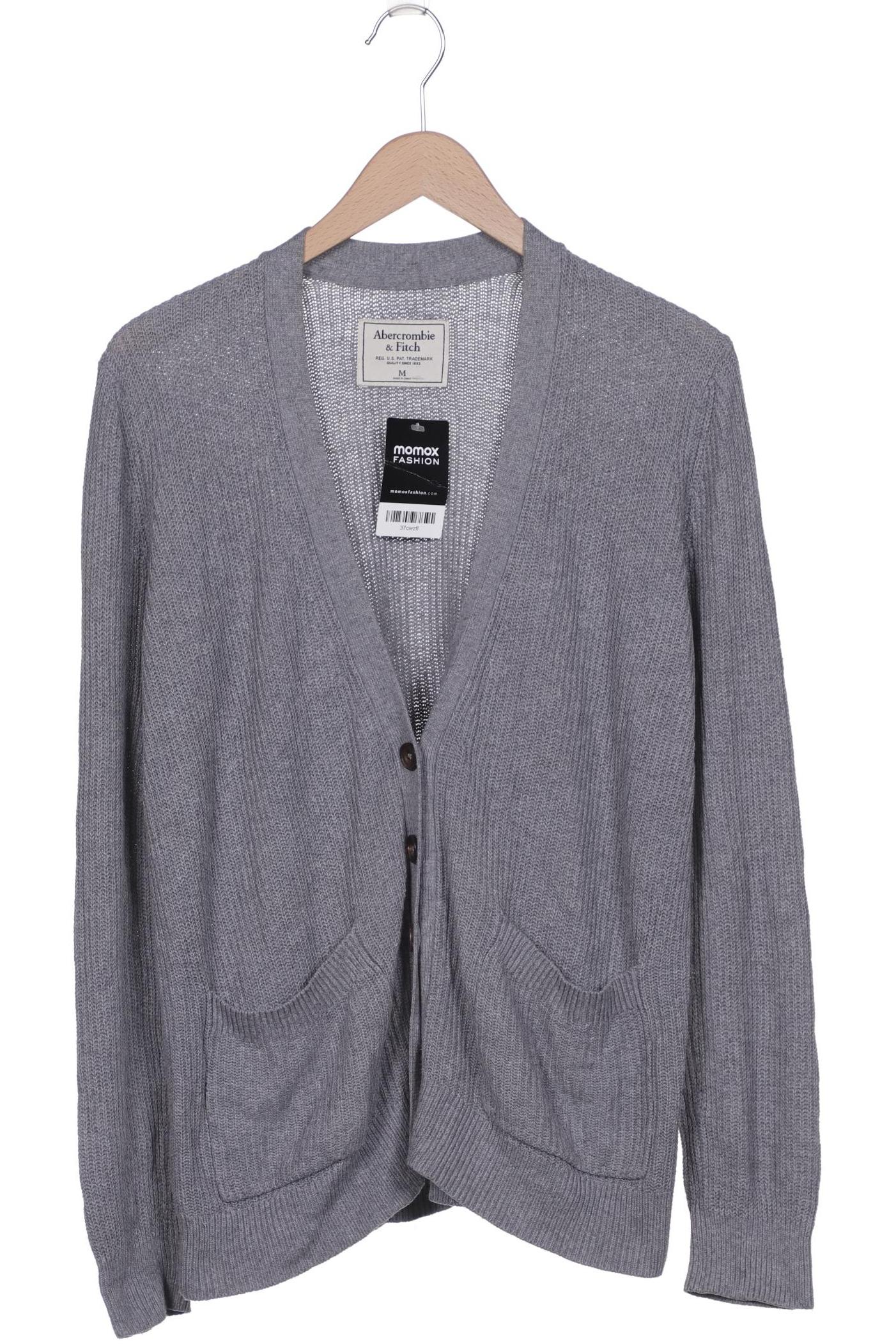 

Abercrombie & Fitch Damen Strickjacke, grau