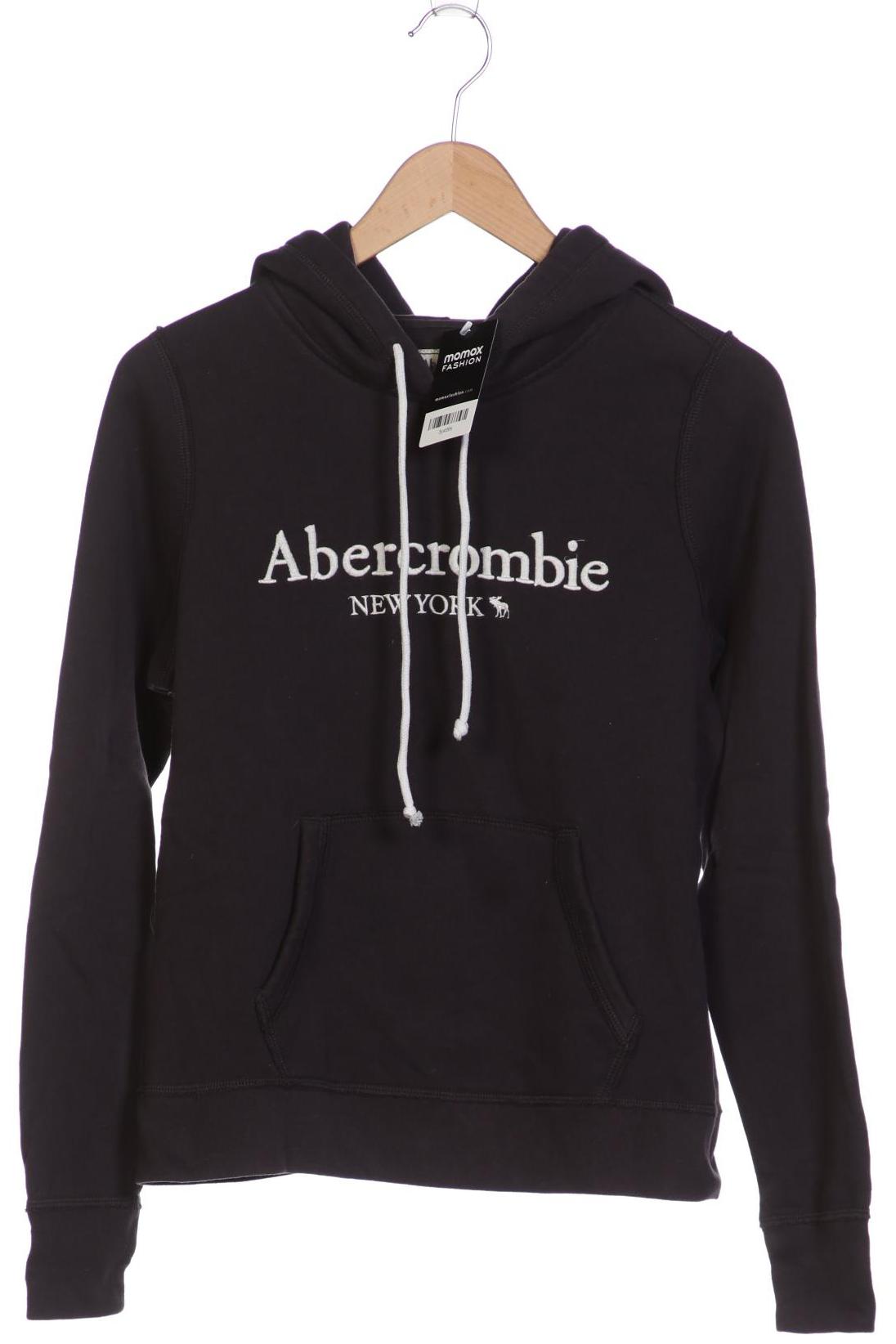 

Abercrombie & Fitch Damen Kapuzenpullover, schwarz, Gr. 38