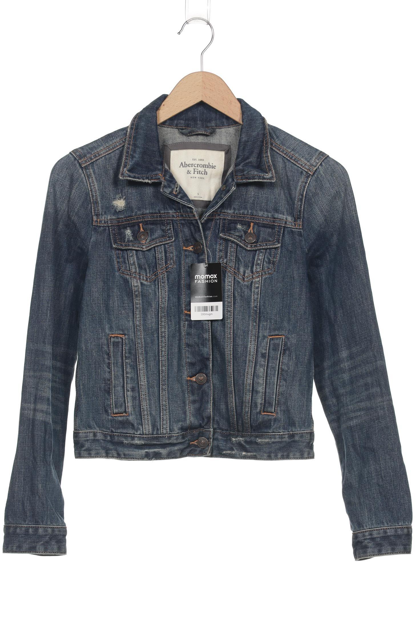 

Abercrombie & Fitch Damen Jacke, blau, Gr. 36