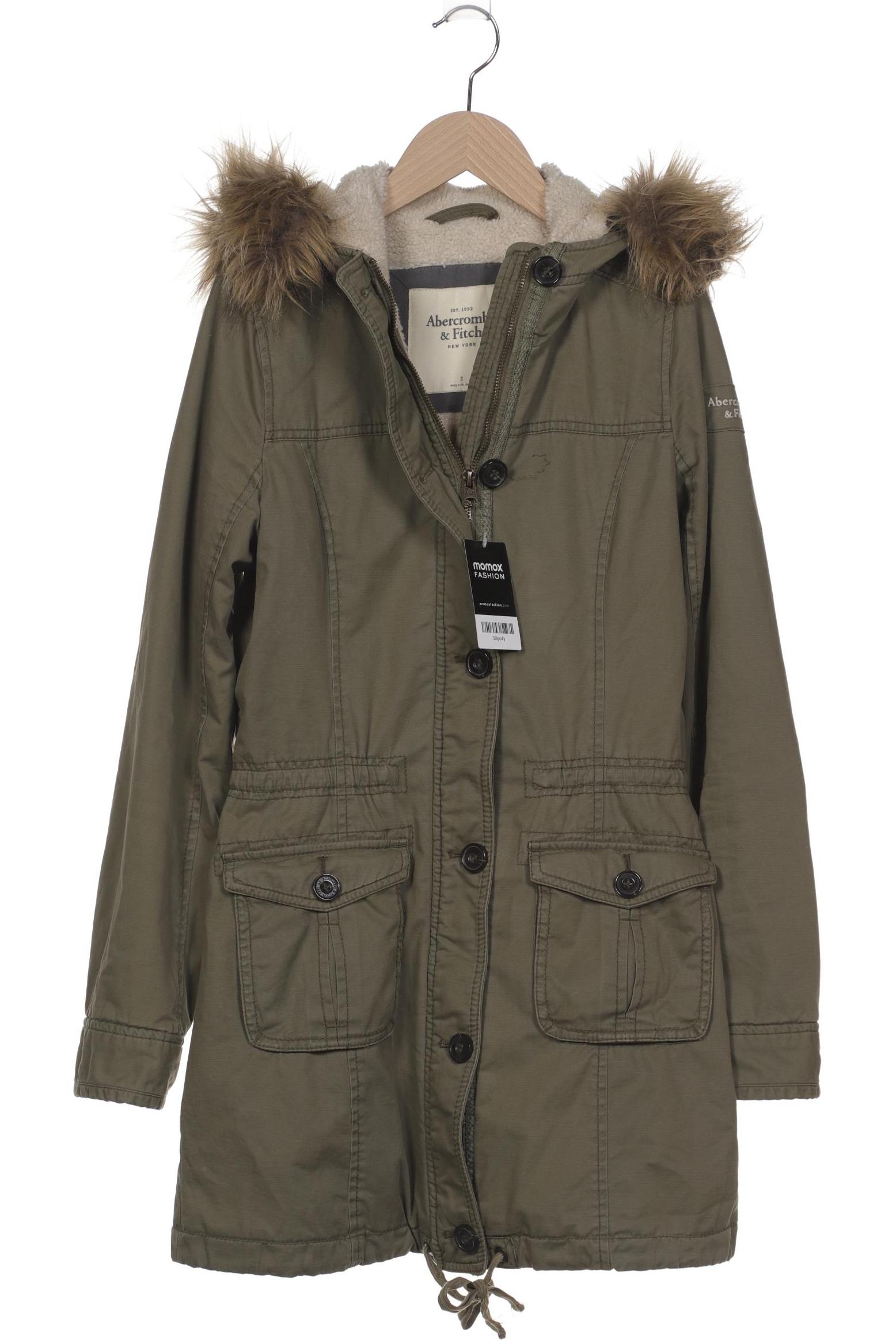 

Abercrombie & Fitch Damen Mantel, grün, Gr. 36