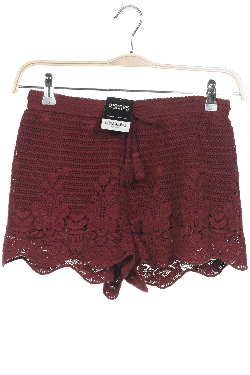 

Abercrombie & Fitch Damen Shorts, bordeaux, Gr. 34
