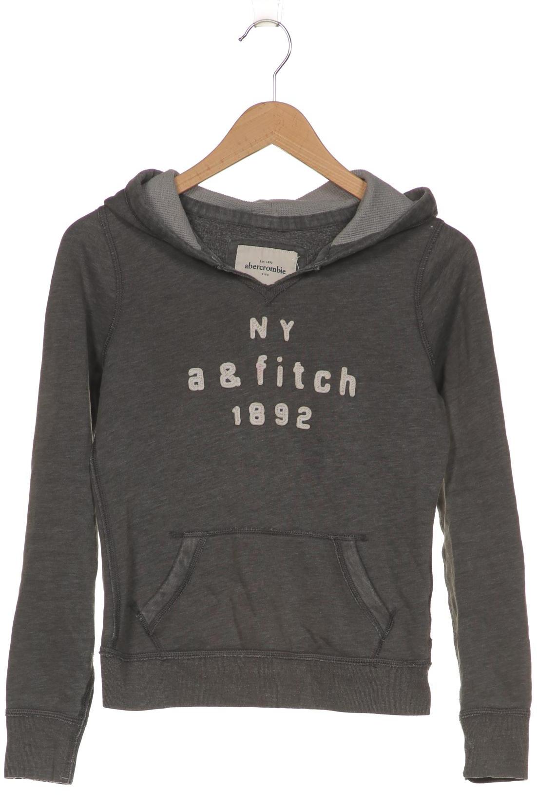 

Abercrombie & Fitch Damen Kapuzenpullover, grau