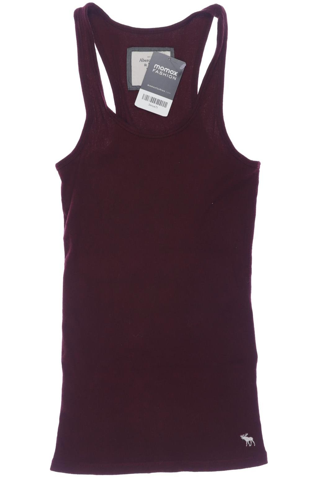 

Abercrombie & Fitch Damen Top, bordeaux, Gr. 38