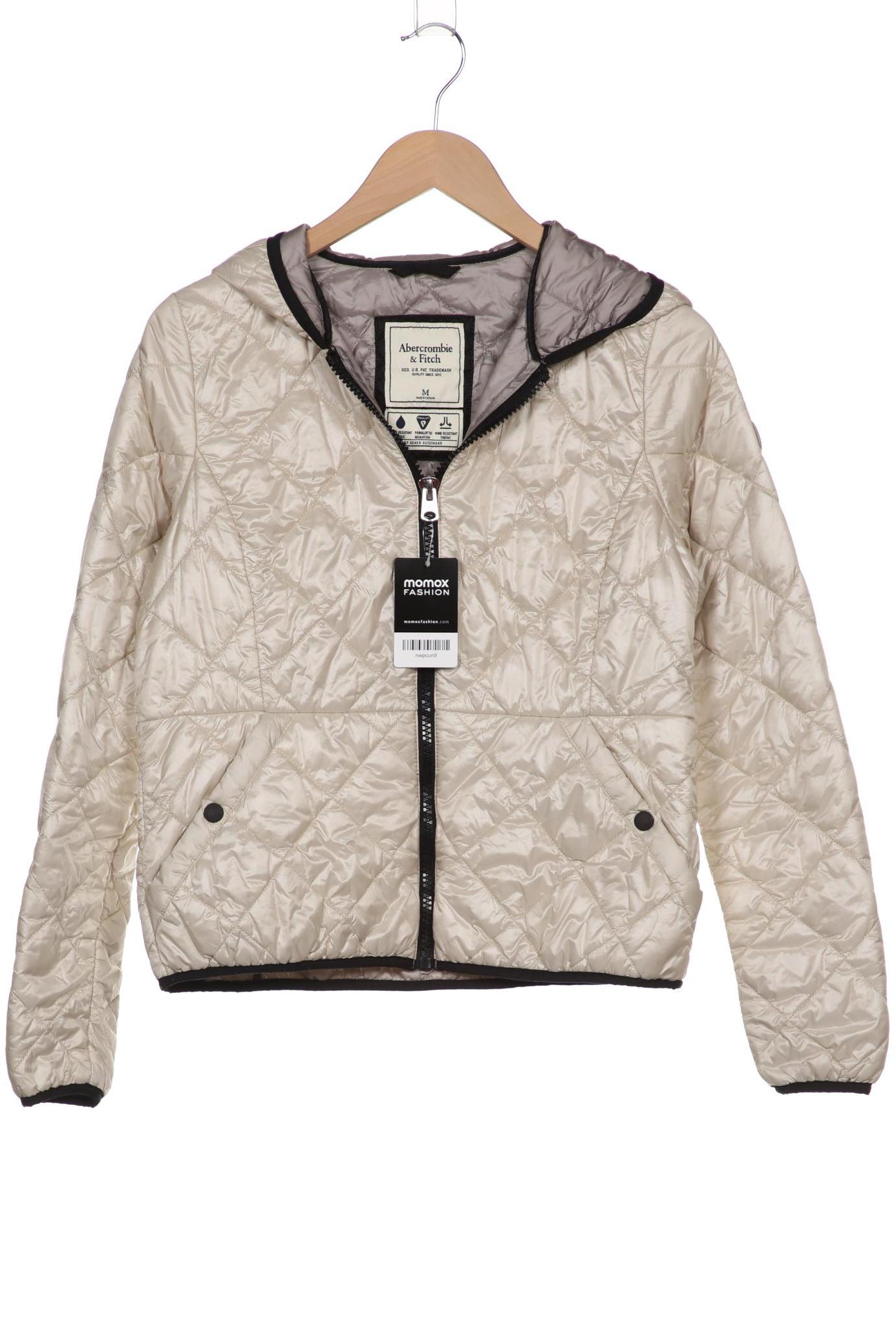 

Abercrombie & Fitch Damen Jacke, cremeweiß, Gr. 38