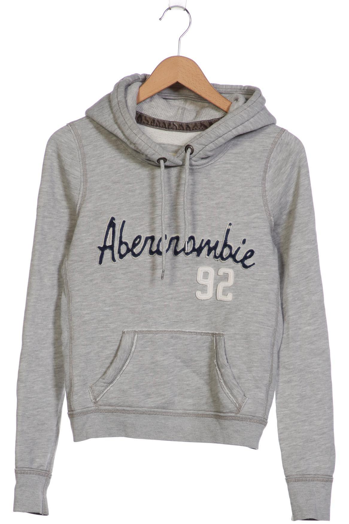 

Abercrombie & Fitch Damen Kapuzenpullover, grau, Gr. 38