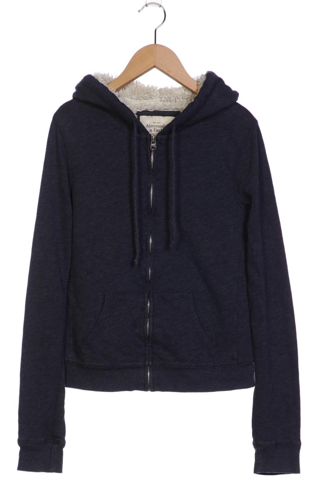 

Abercrombie & Fitch Damen Kapuzenpullover, marineblau, Gr. 36