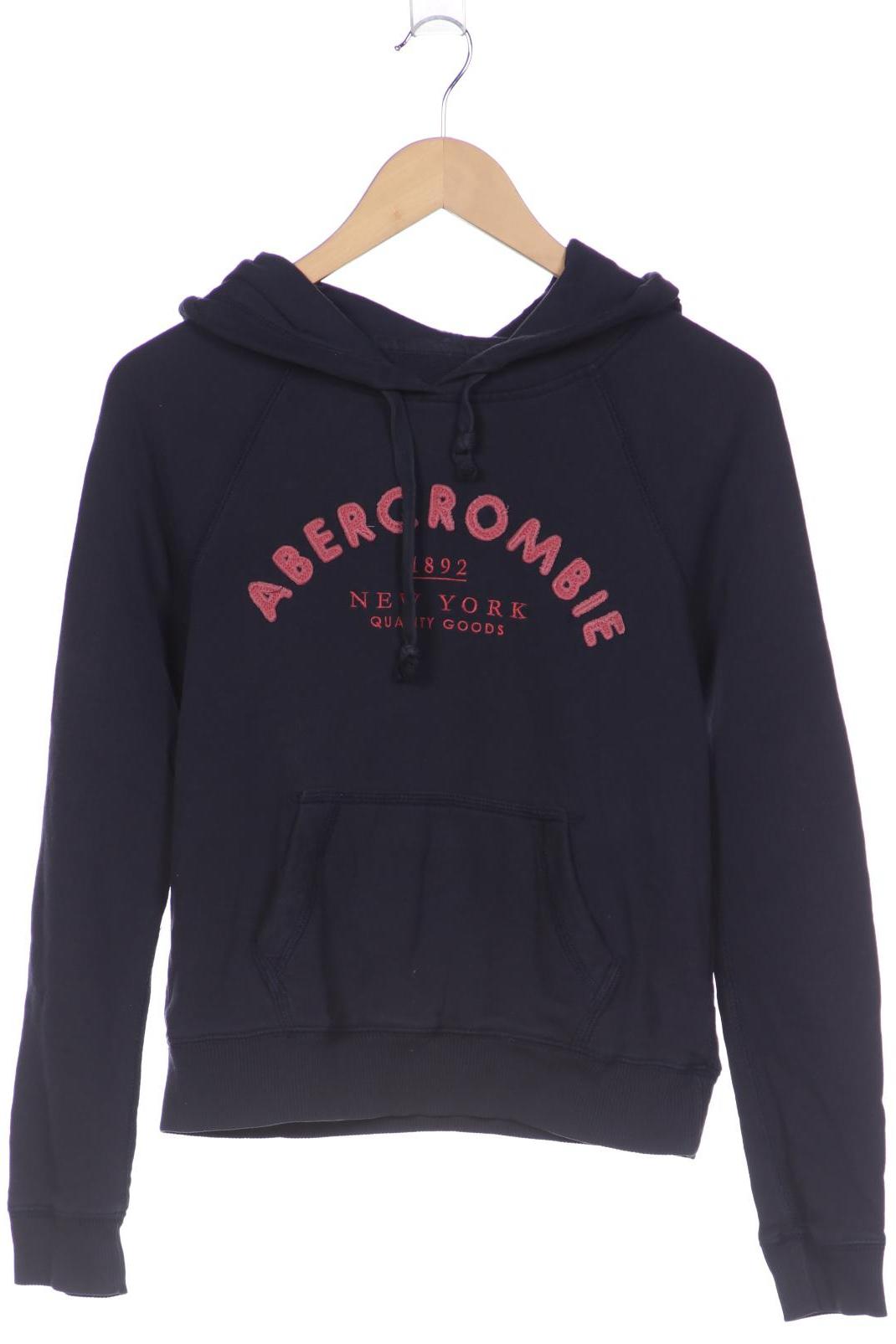

Abercrombie & Fitch Damen Kapuzenpullover, marineblau, Gr. 38