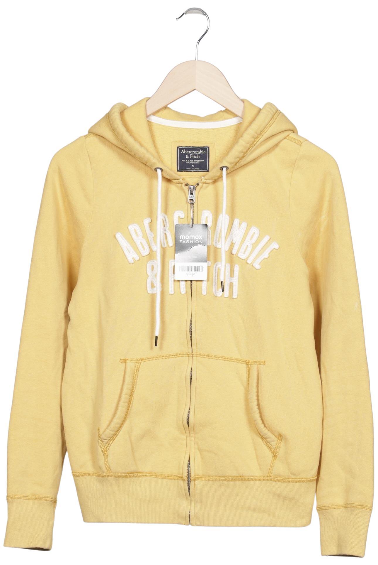 

Abercrombie & Fitch Damen Kapuzenpullover, gelb, Gr. 36