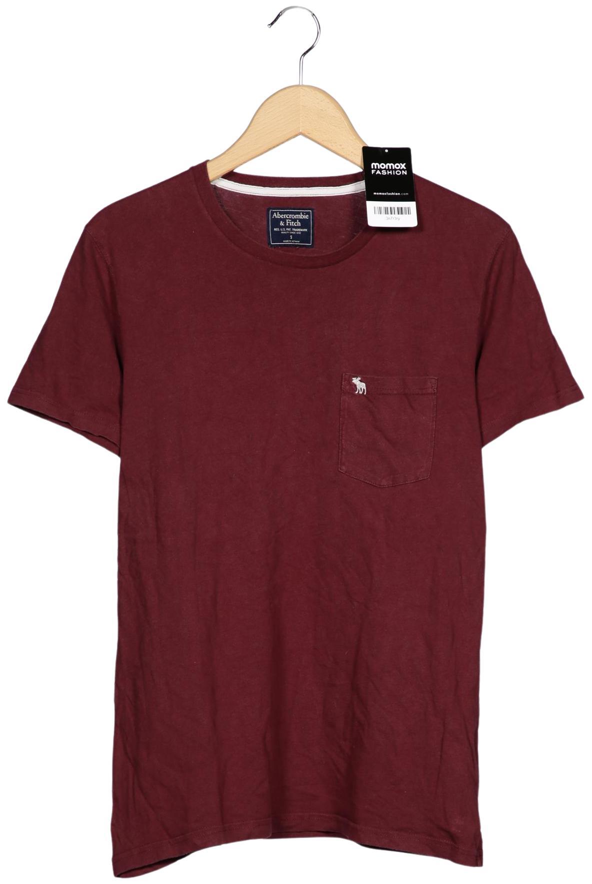 

Abercrombie & Fitch Damen T-Shirt, bordeaux, Gr. 36