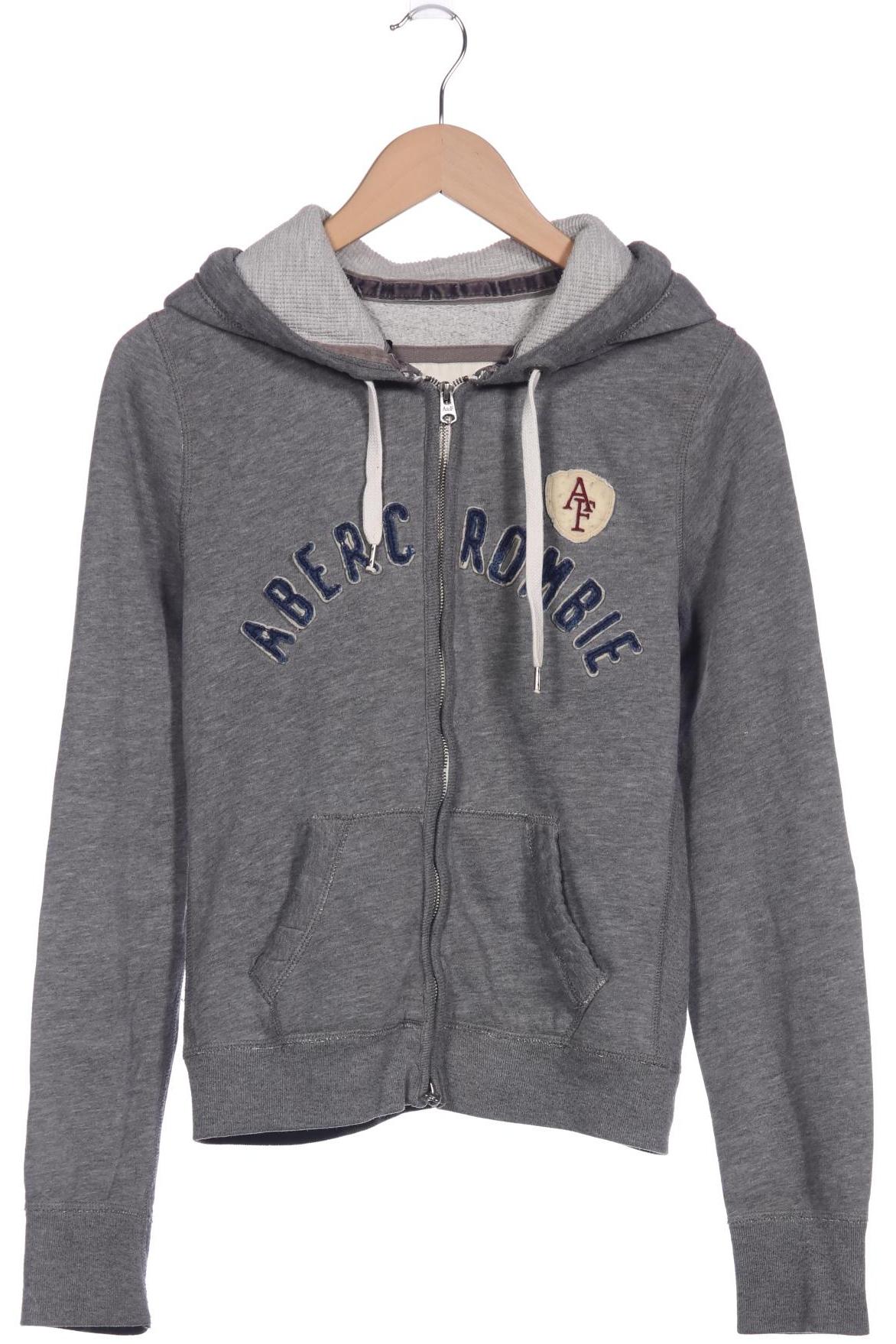 

Abercrombie & Fitch Damen Kapuzenpullover, grau, Gr. 42