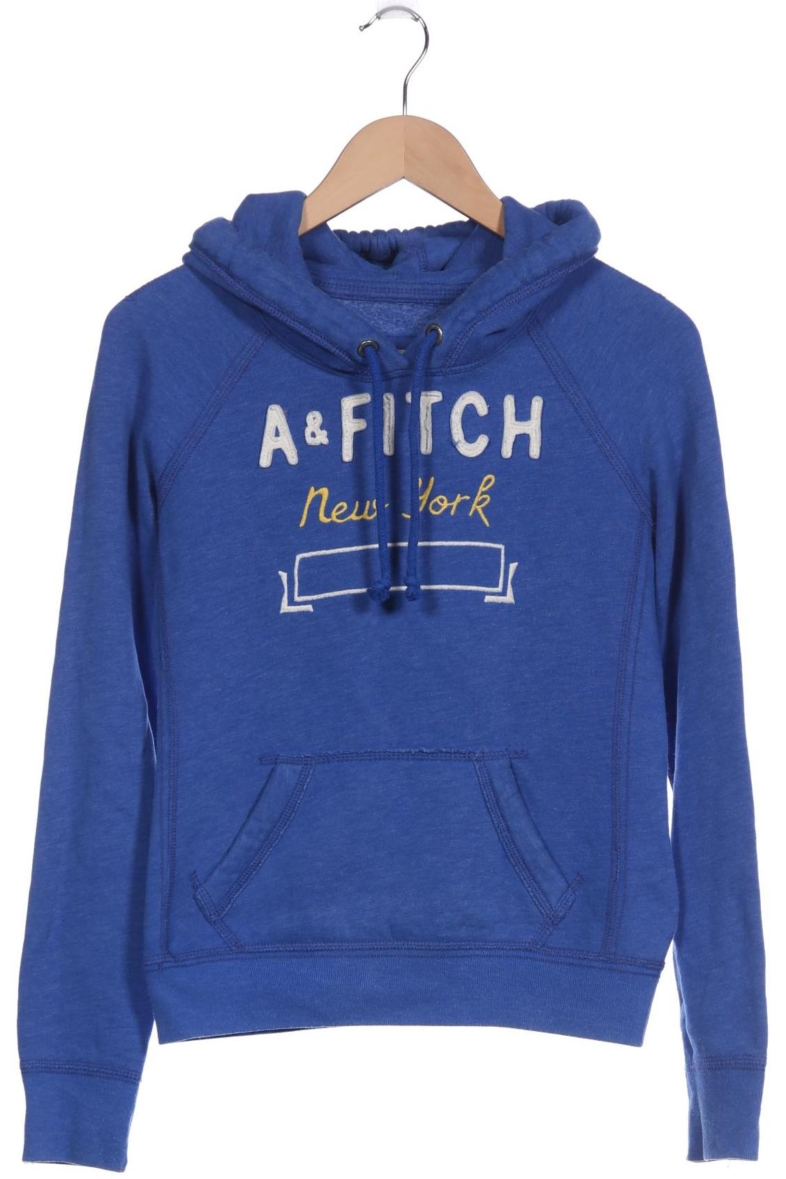 Thumbnail - Abercrombie &amp; Fitch Damen Kapuzenpullover, blau, Gr. 36