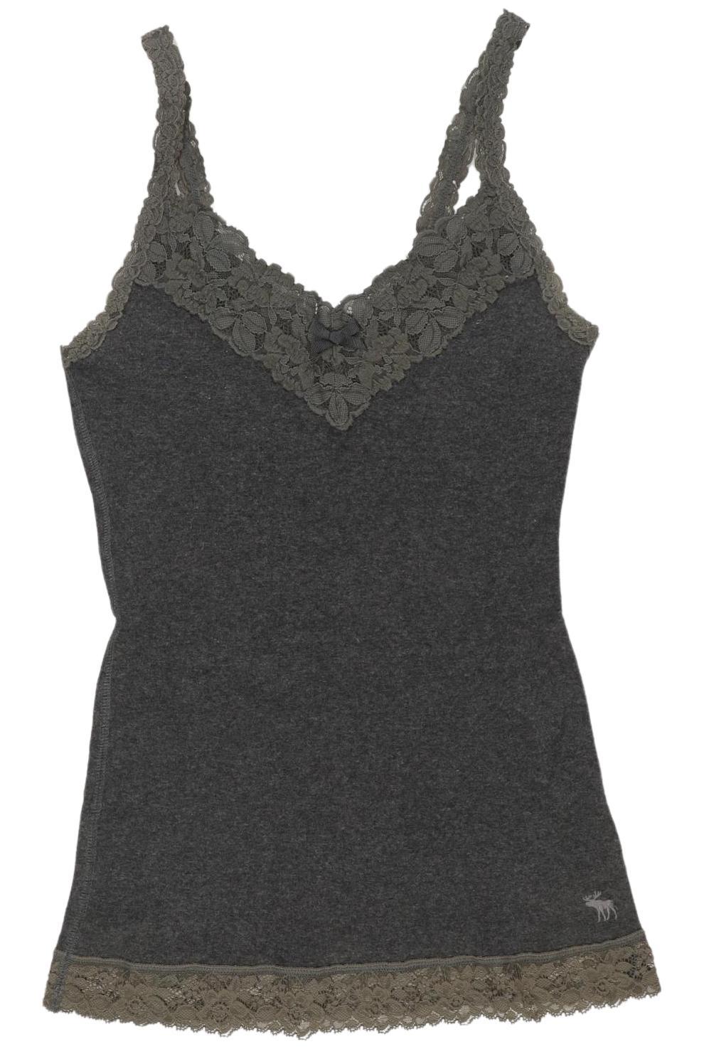 

Abercrombie & Fitch Damen Top, grau, Gr. 36