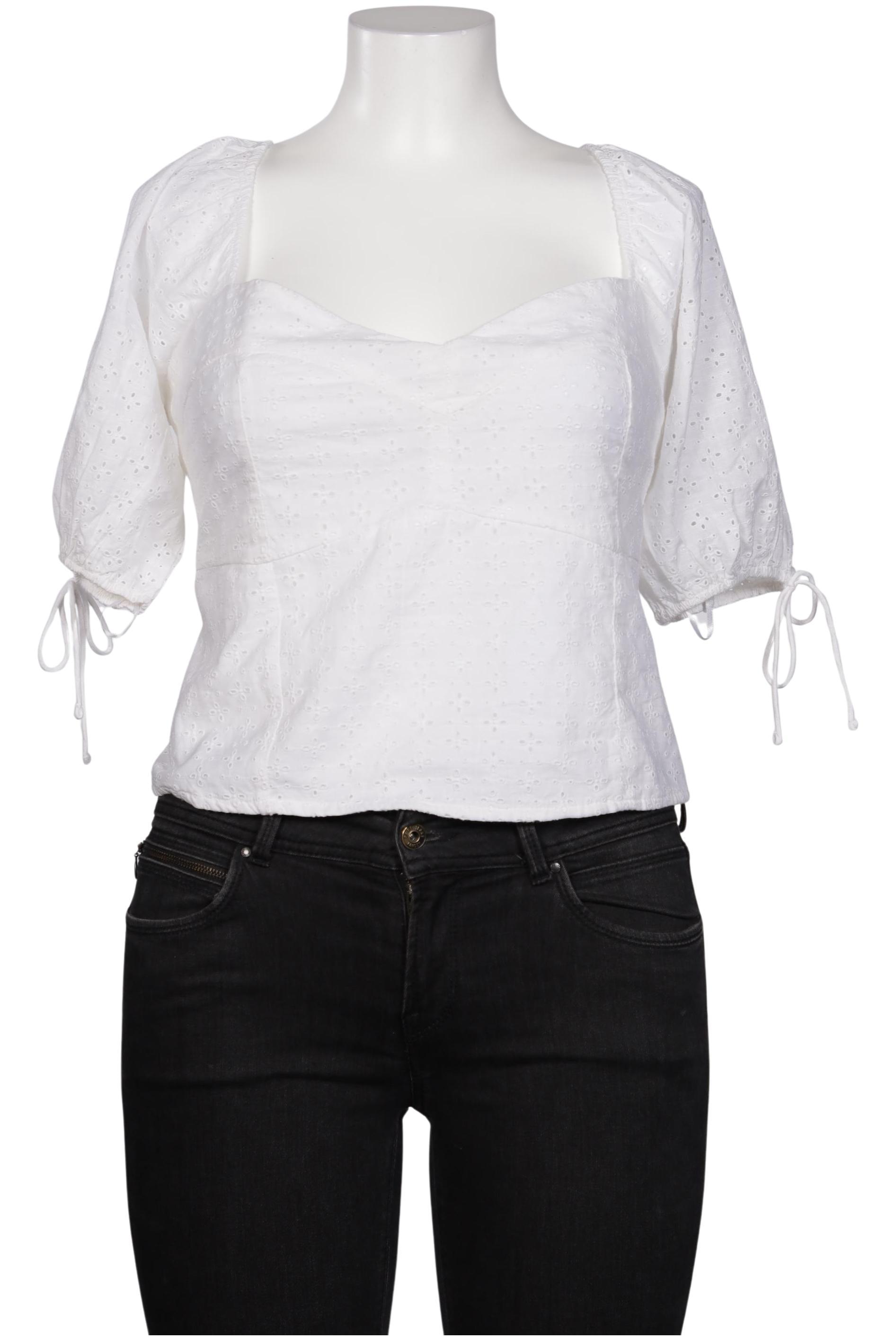 

Abercrombie & Fitch Damen Bluse, weiß, Gr. 44