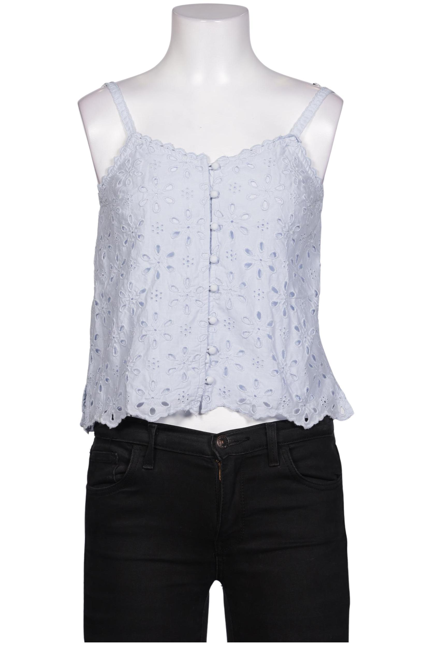 

Abercrombie & Fitch Damen Bluse, blau, Gr. 34