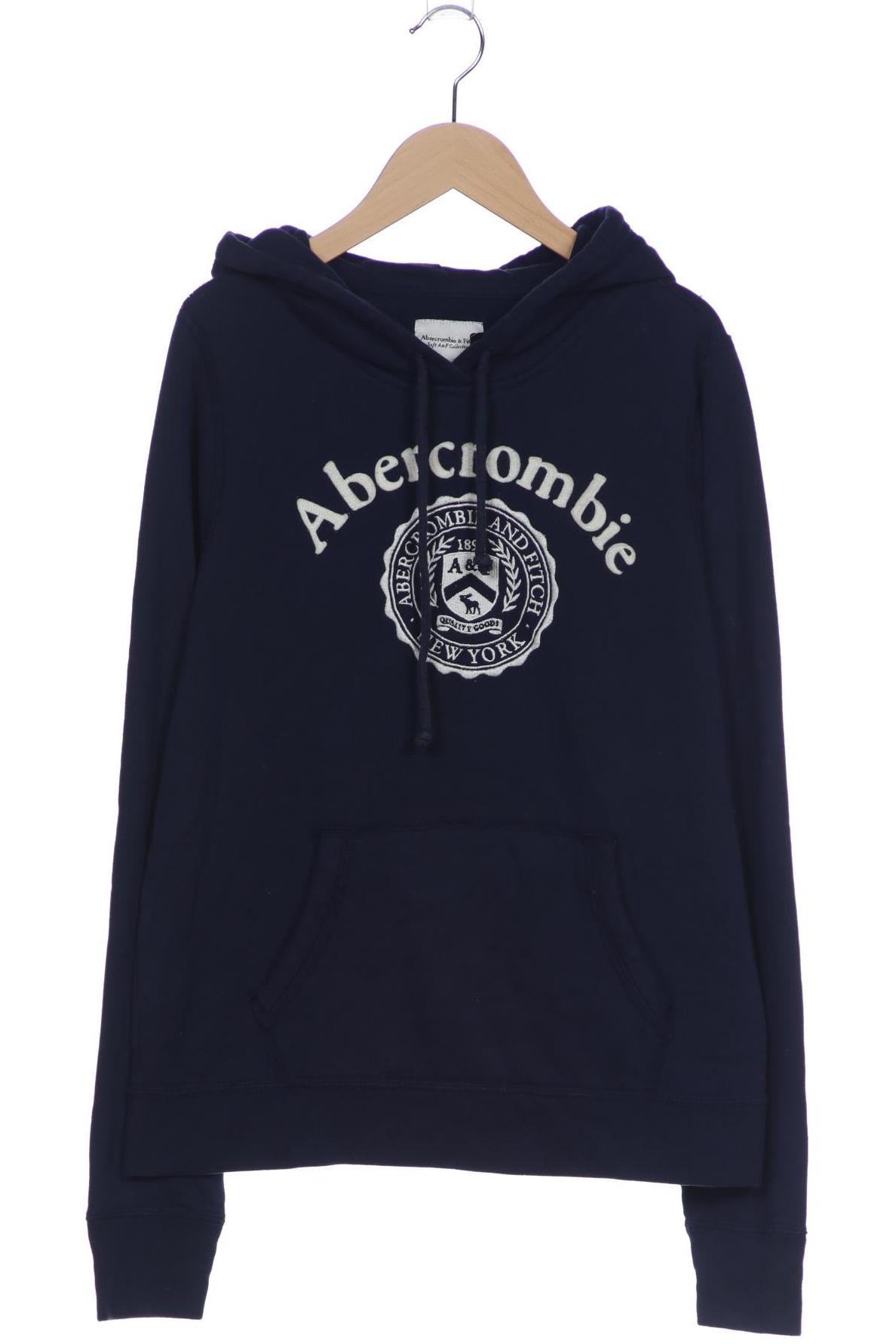 

Abercrombie & Fitch Damen Kapuzenpullover, marineblau, Gr. 42