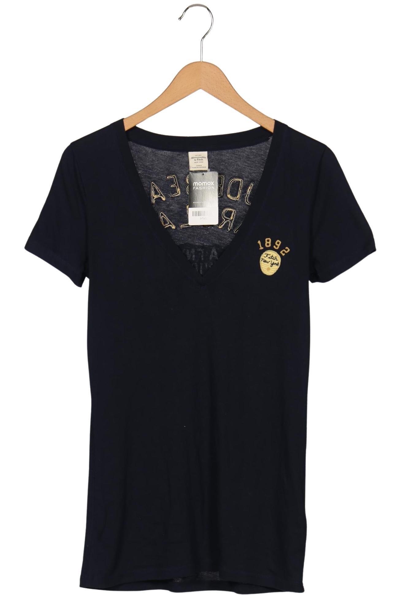 

Abercrombie & Fitch Damen T-Shirt, marineblau, Gr. 42