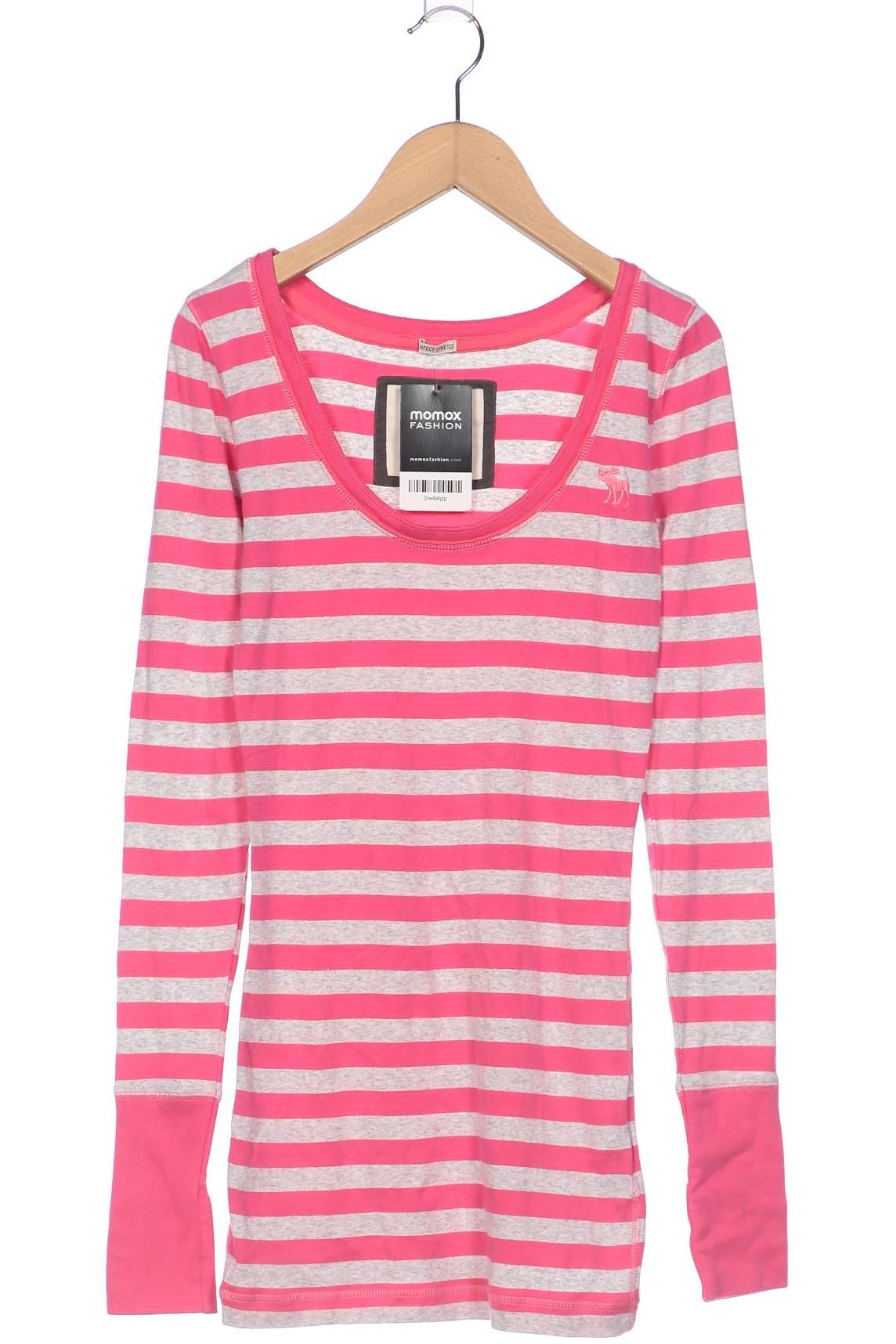 

Abercrombie & Fitch Damen Langarmshirt, pink, Gr. 38