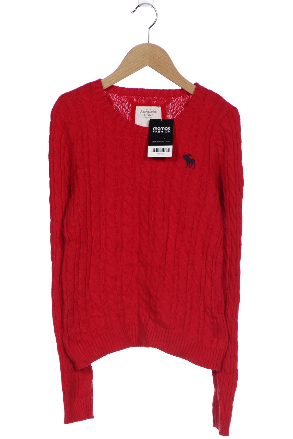 

Abercrombie & Fitch Damen Pullover, rot