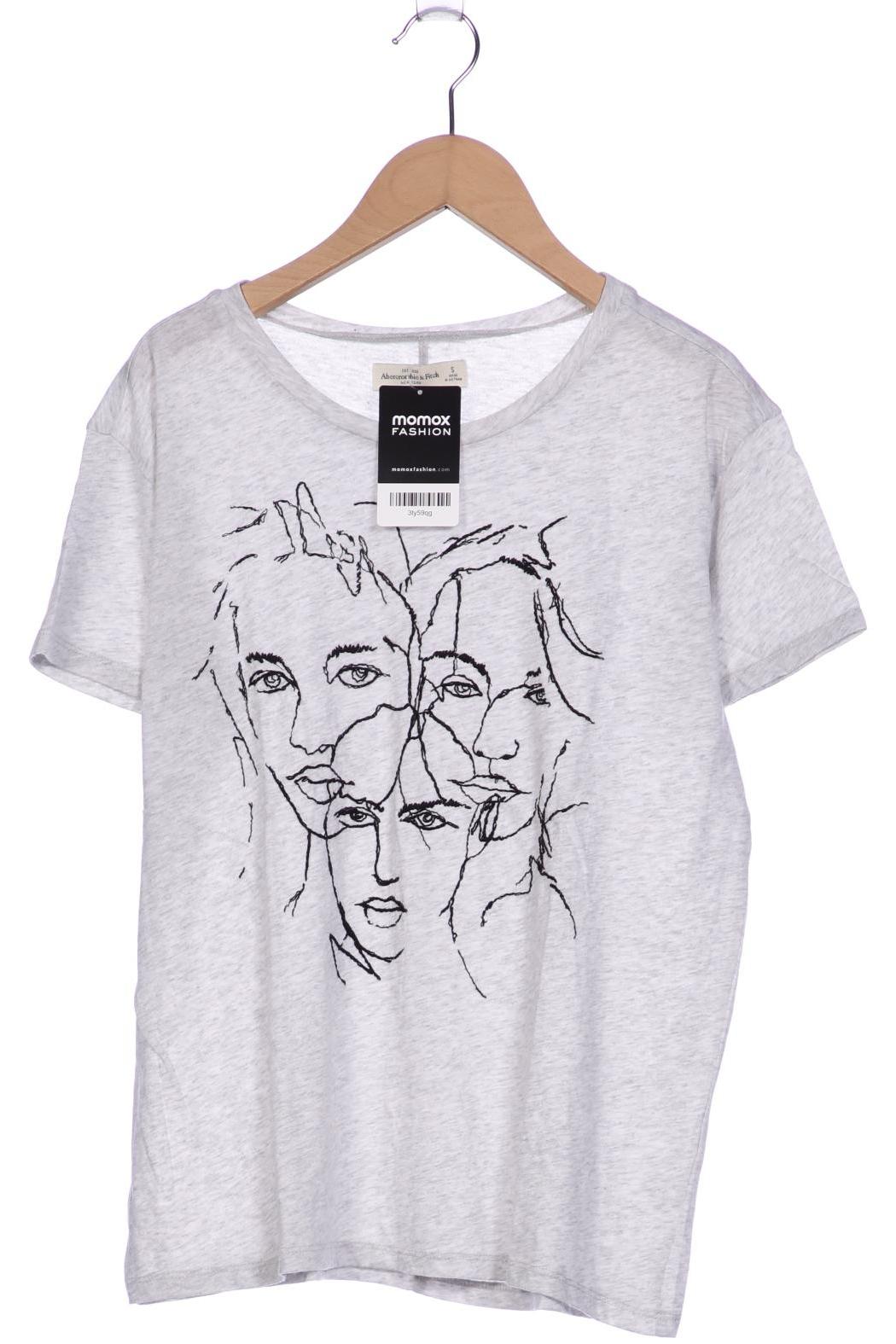 

Abercrombie & Fitch Damen T-Shirt, grau, Gr. 36
