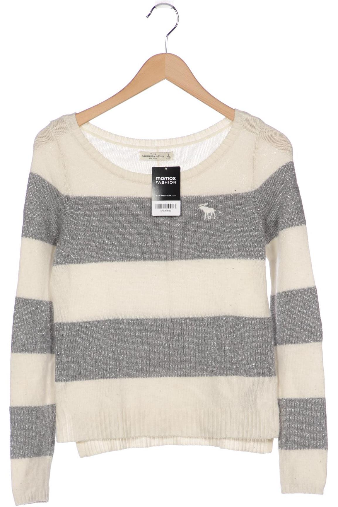 

Abercrombie & Fitch Damen Pullover, cremeweiß, Gr. 36