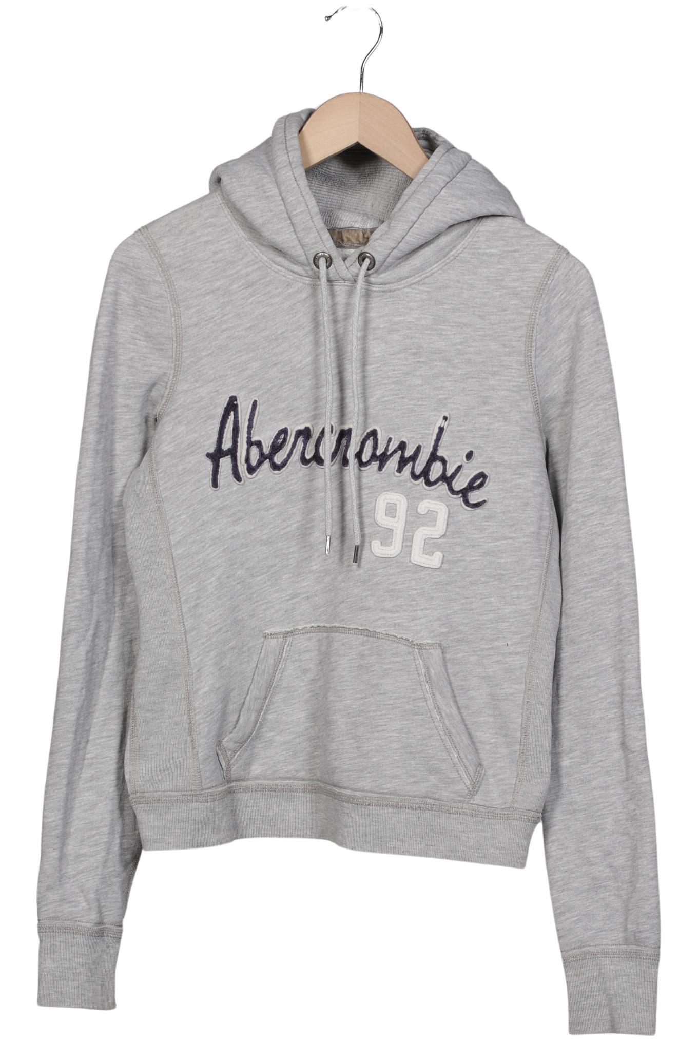 

Abercrombie & Fitch Damen Kapuzenpullover, grau, Gr. 36