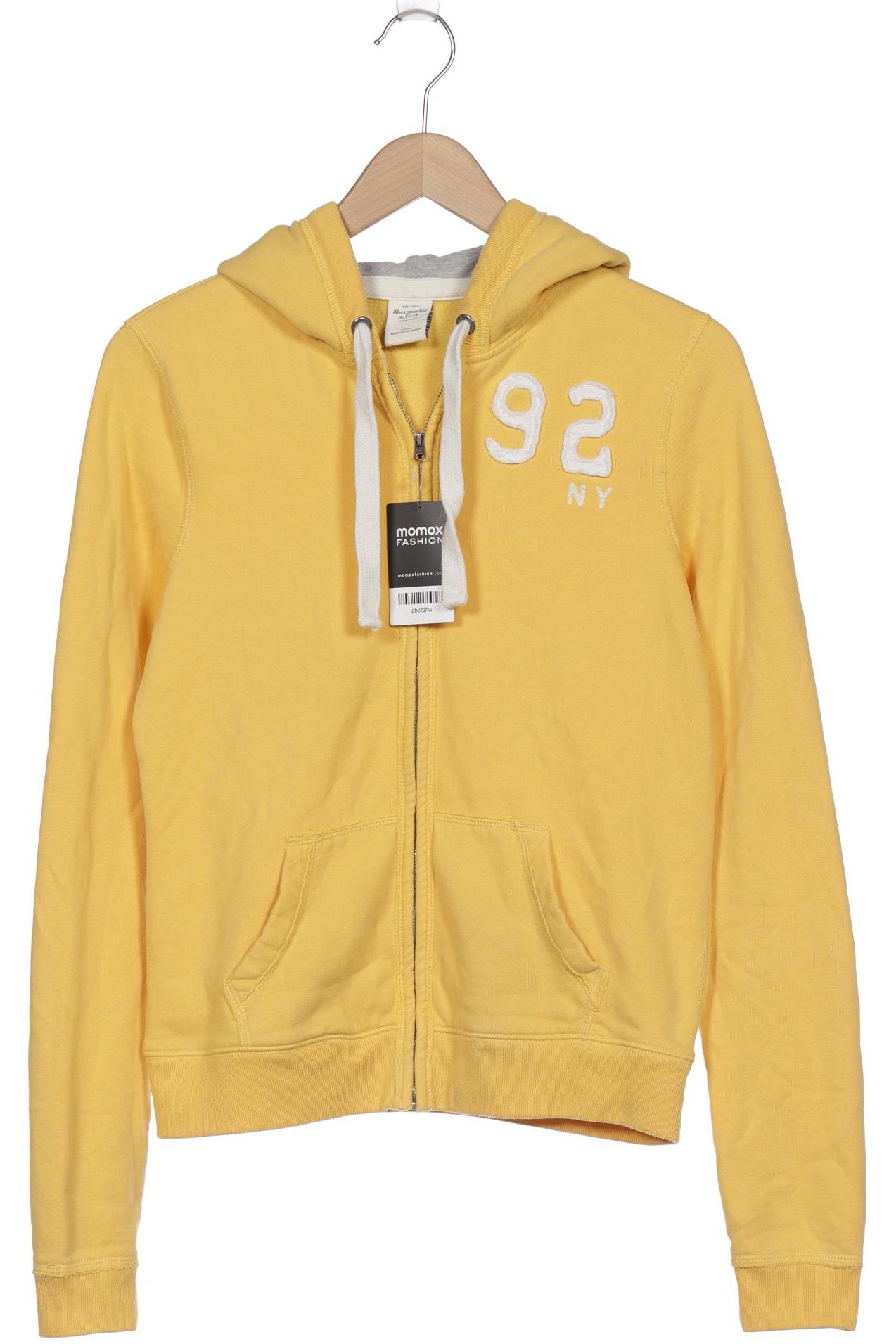 

Abercrombie & Fitch Damen Kapuzenpullover, gelb