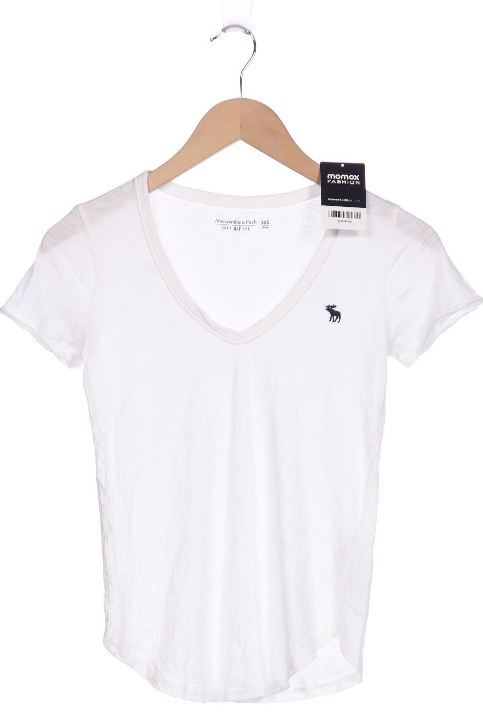 

Abercrombie & Fitch Damen T-Shirt, weiß, Gr. 32