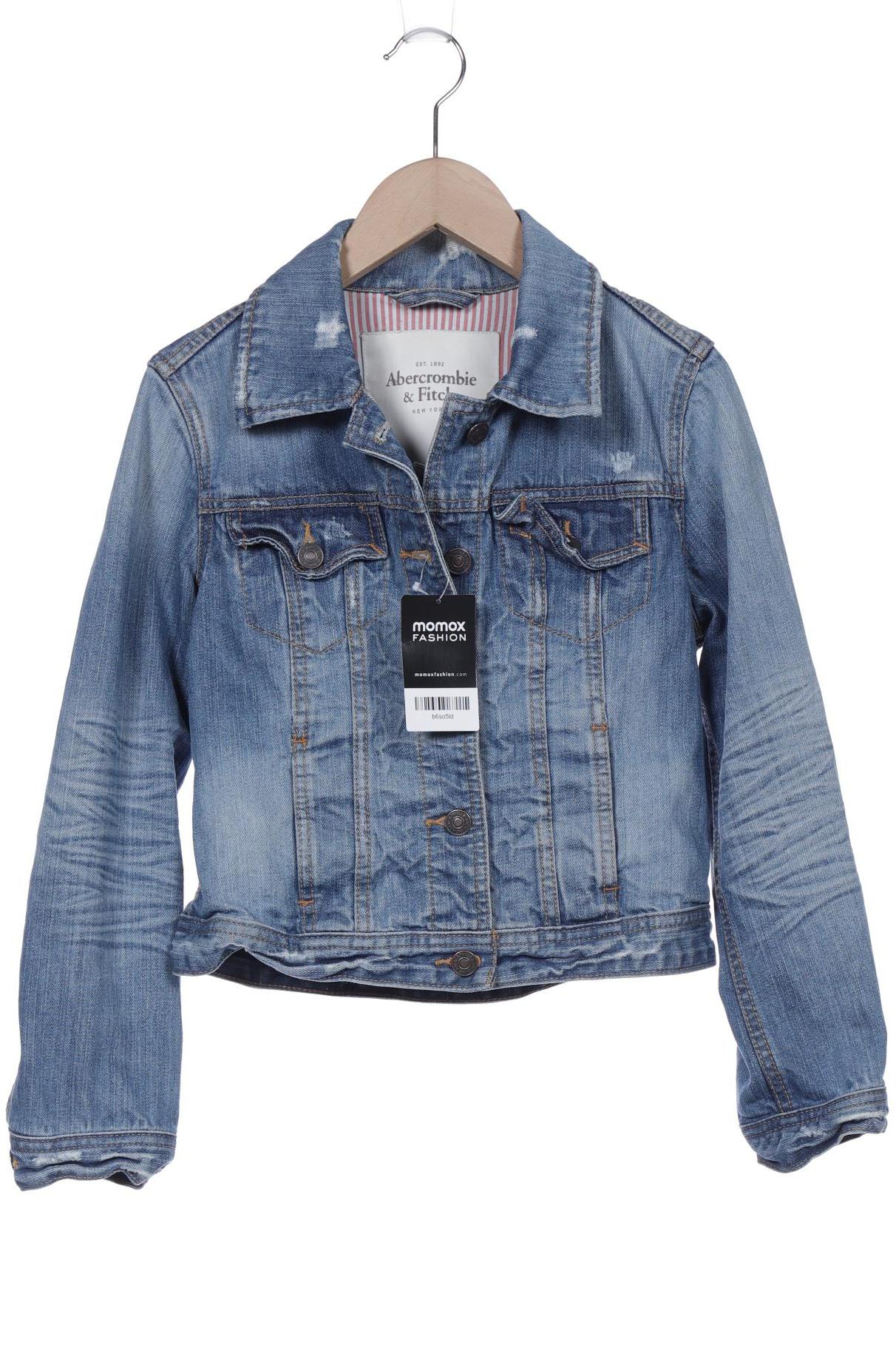 

Abercrombie & Fitch Damen Jacke, blau, Gr. 36