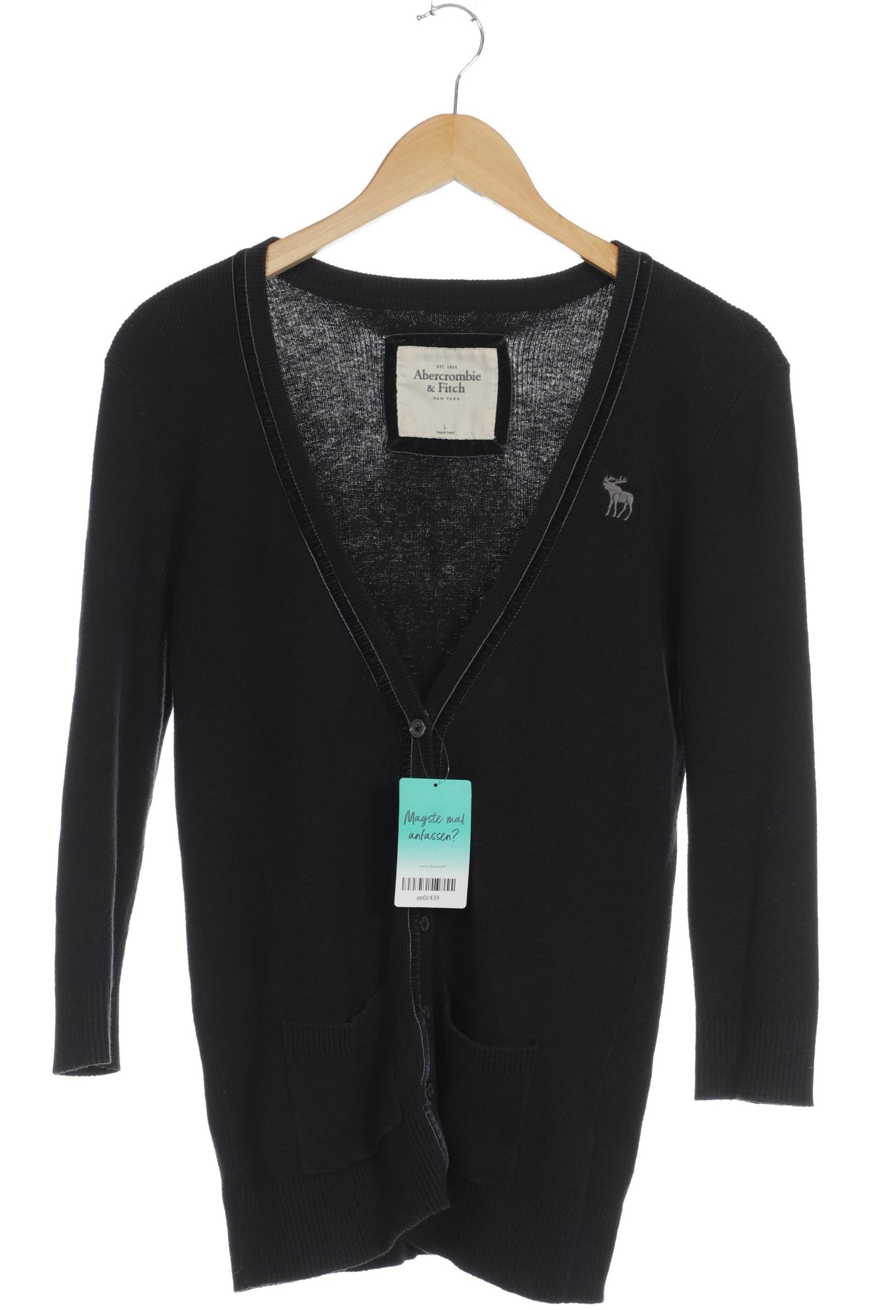 

Abercrombie & Fitch Damen Strickjacke, blau, Gr. 42