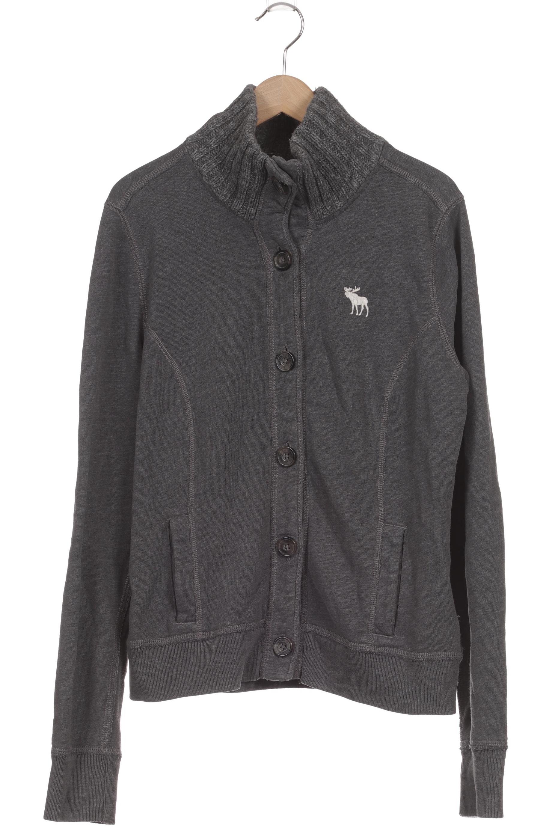 

Abercrombie & Fitch Damen Strickjacke, grau, Gr.