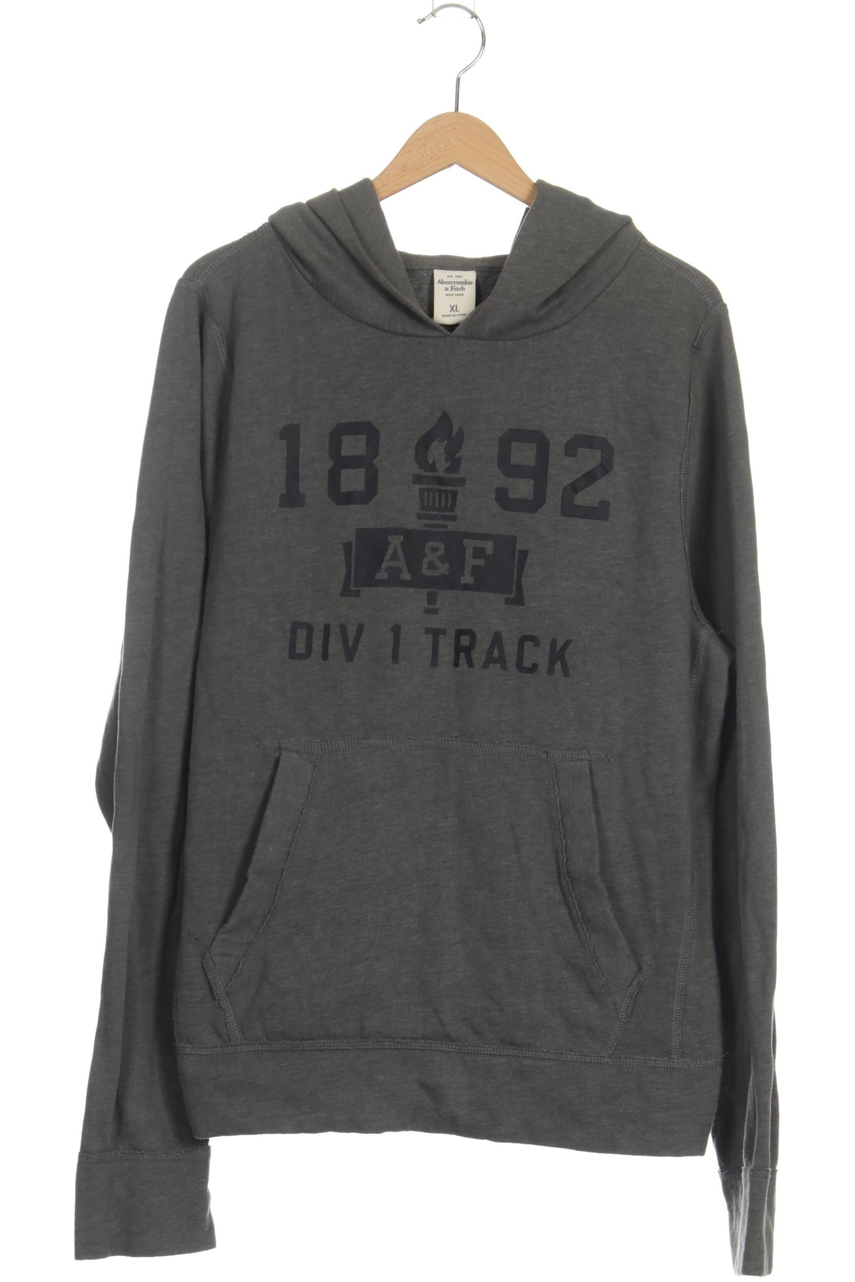 

Abercrombie & Fitch Damen Kapuzenpullover, grau, Gr. 44