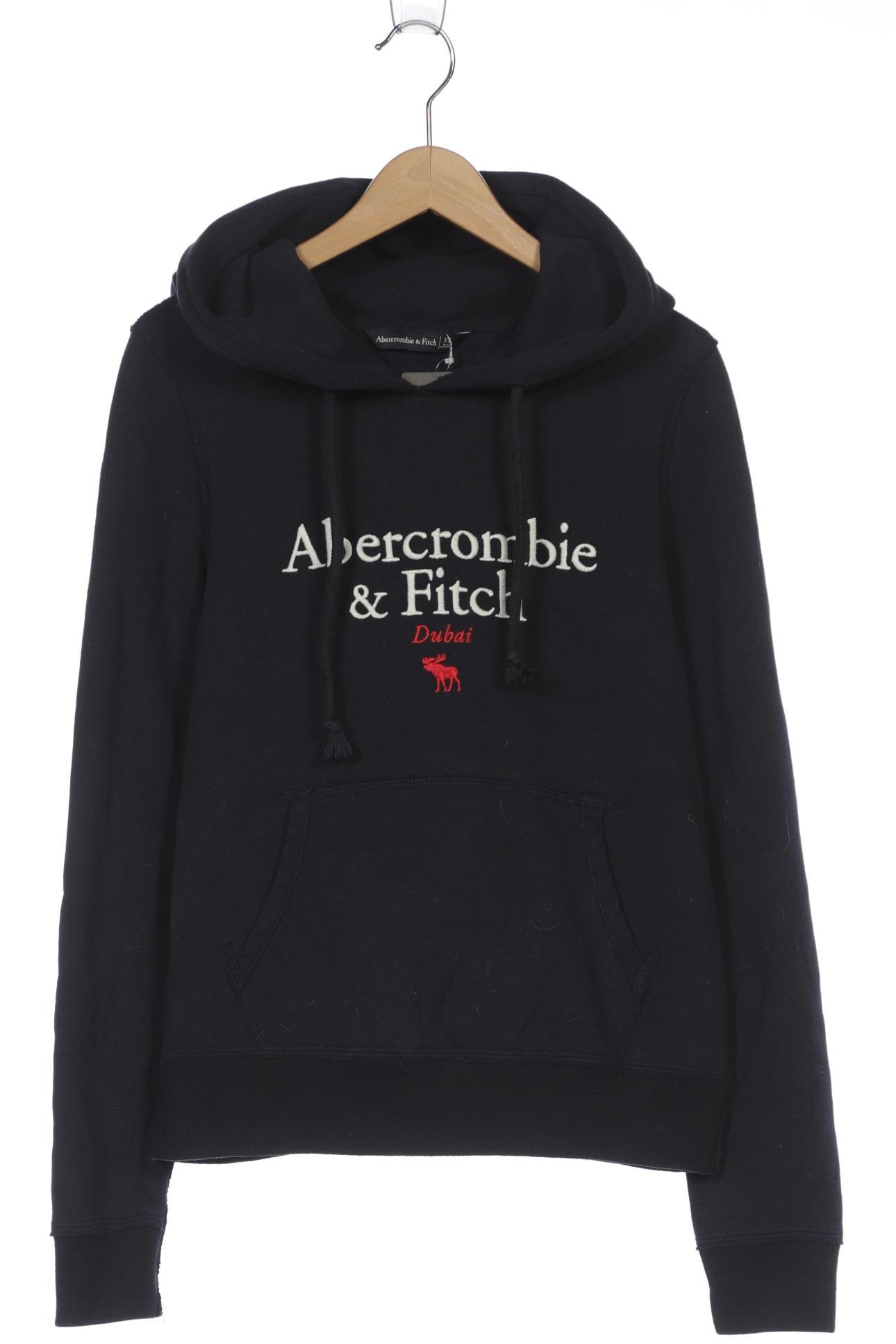 

Abercrombie & Fitch Damen Kapuzenpullover, blau, Gr. 34