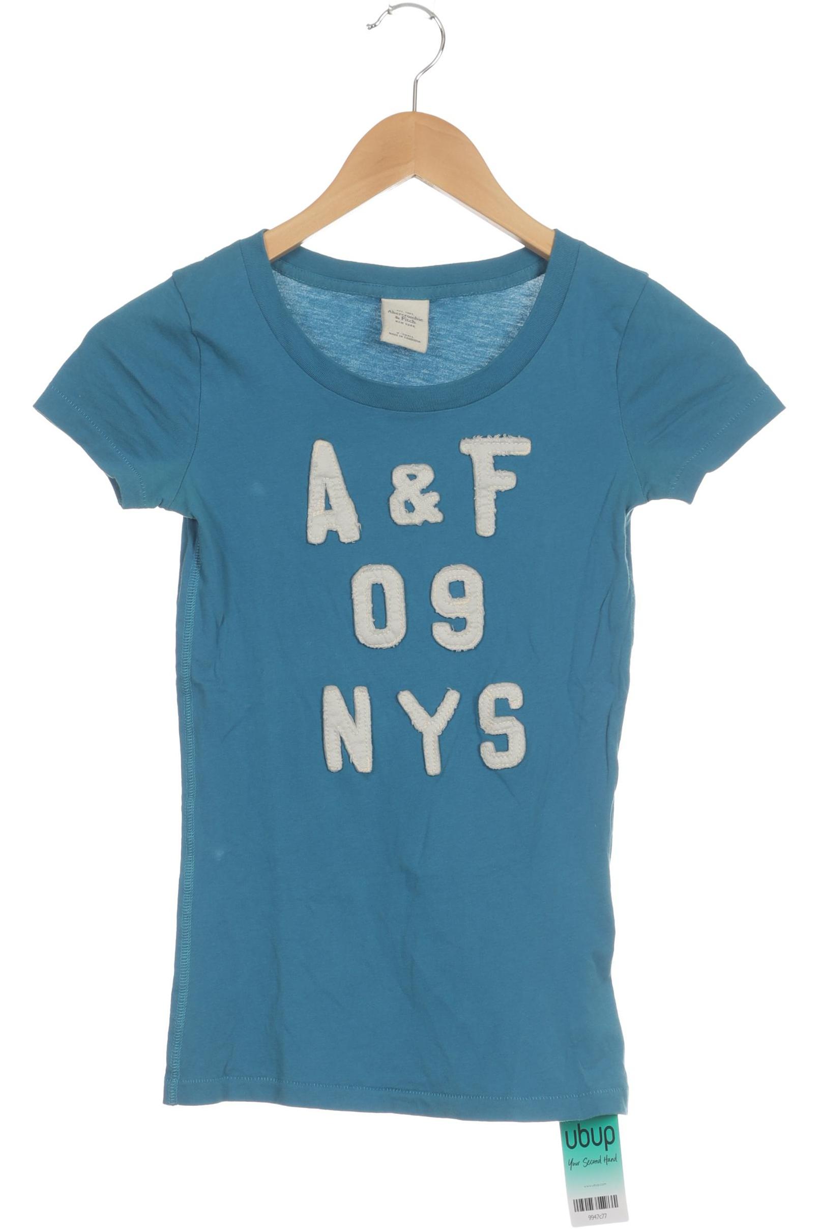 

Abercrombie & Fitch Damen T-Shirt, blau, Gr. 34