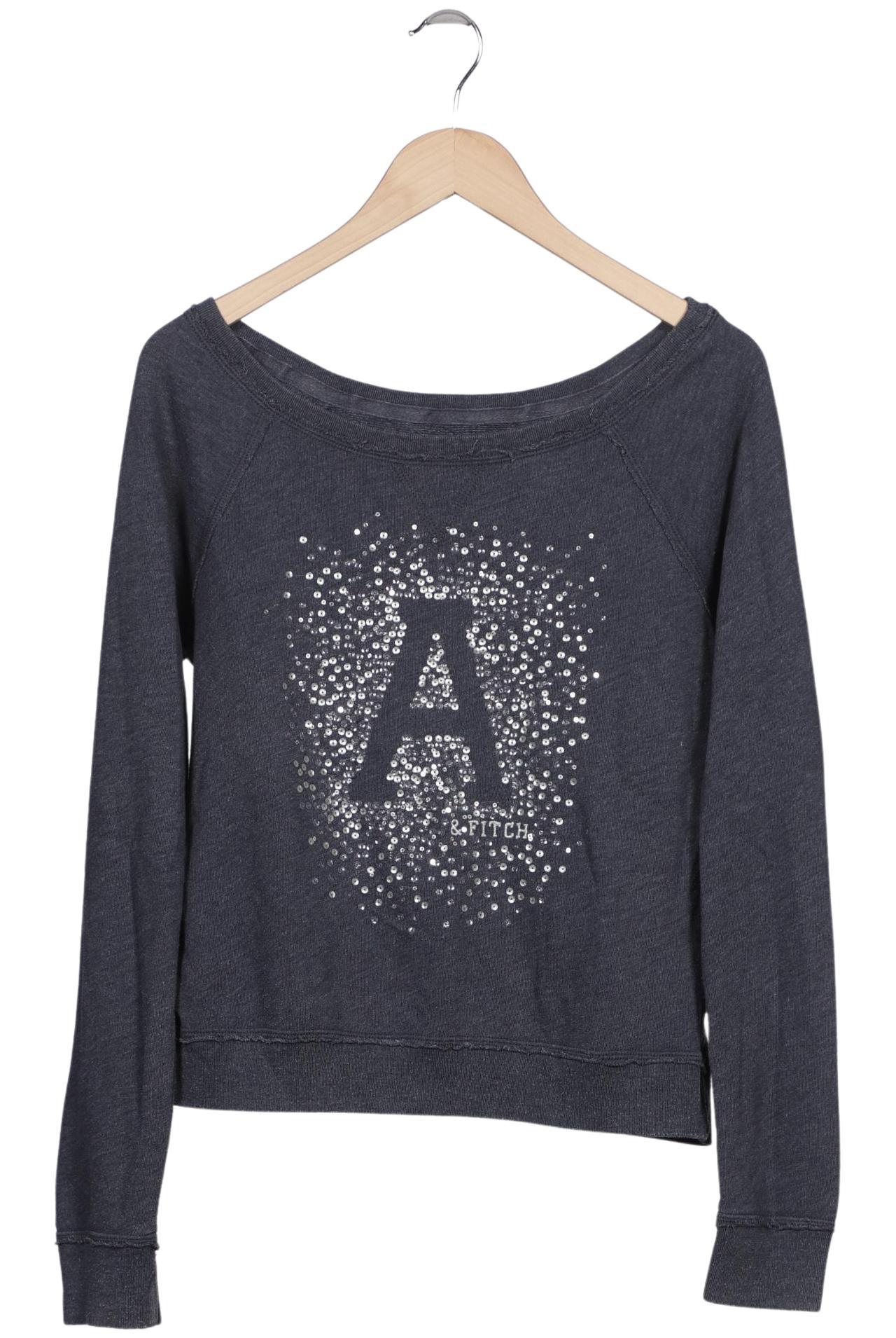 

Abercrombie & Fitch Damen Langarmshirt, marineblau, Gr. 42