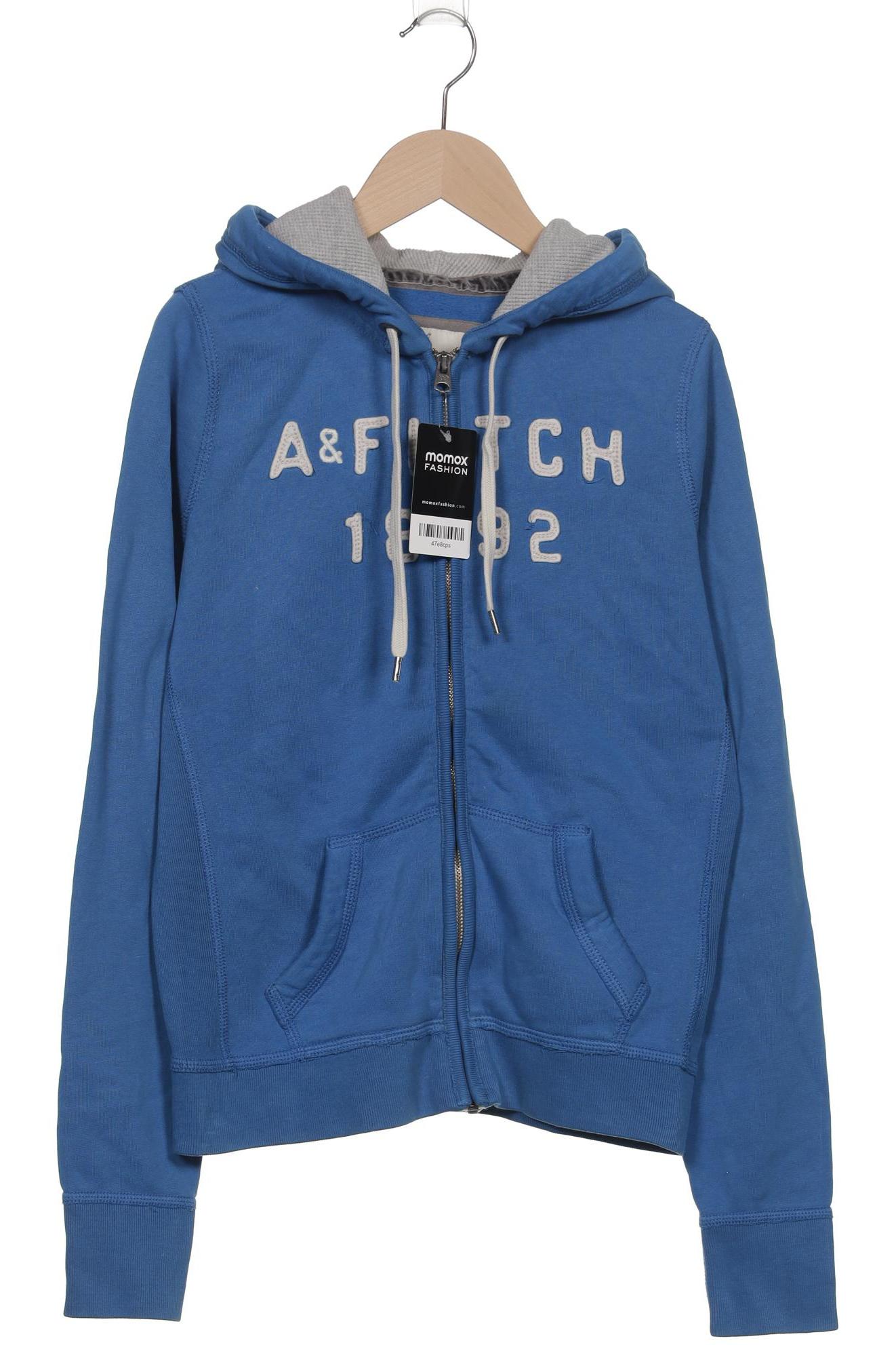 

Abercrombie & Fitch Damen Kapuzenpullover, blau, Gr. 38