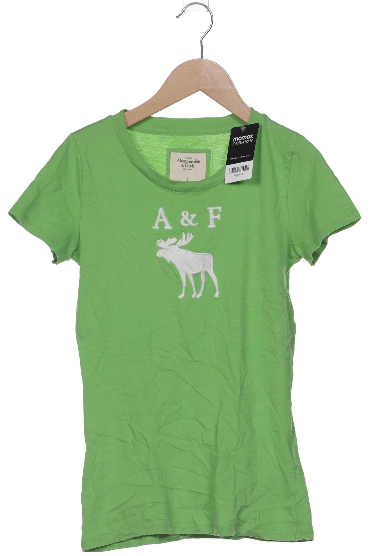 

Abercrombie & Fitch Damen T-Shirt, grün, Gr. 36