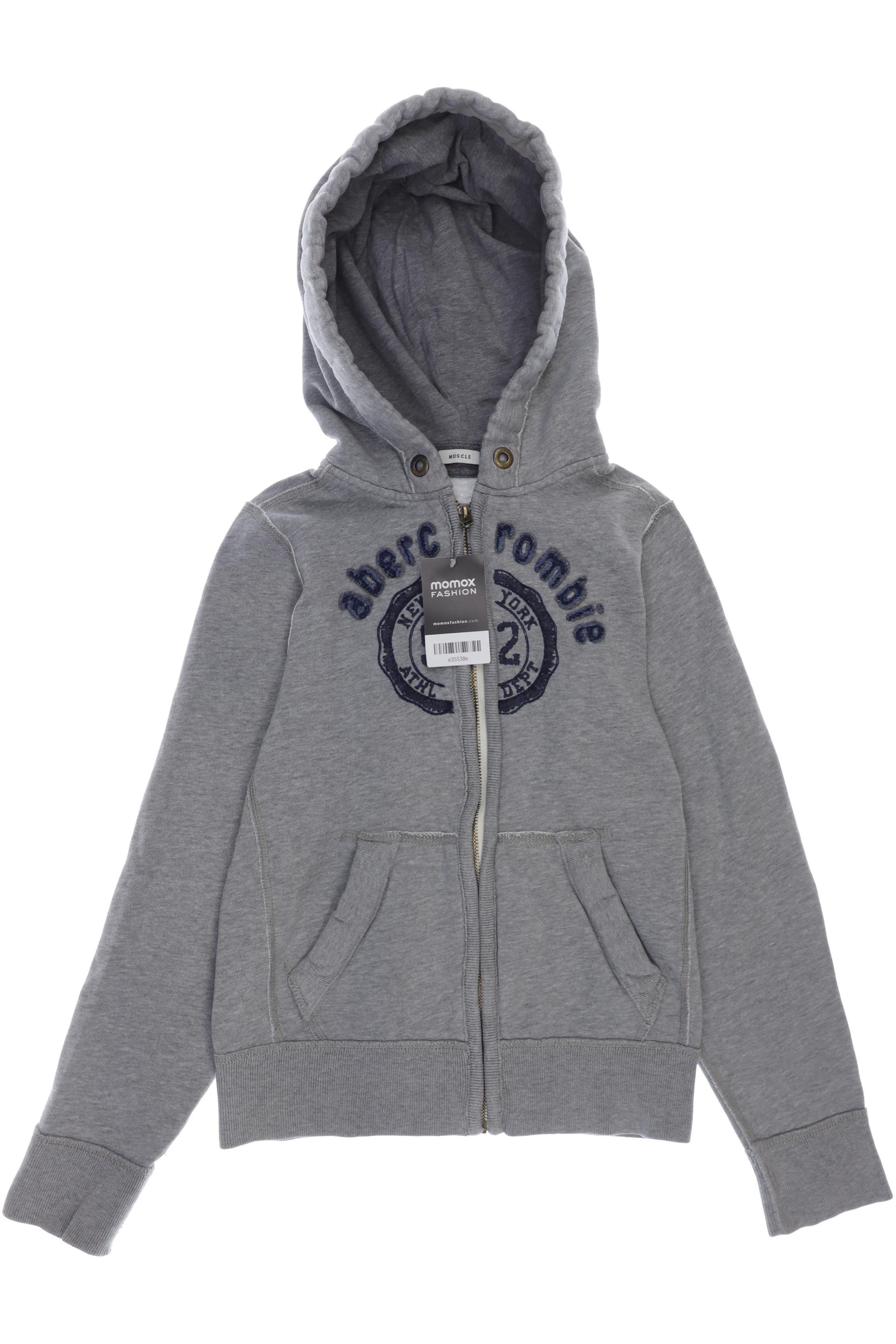 

Abercrombie & Fitch Damen Kapuzenpullover, grau, Gr. 38