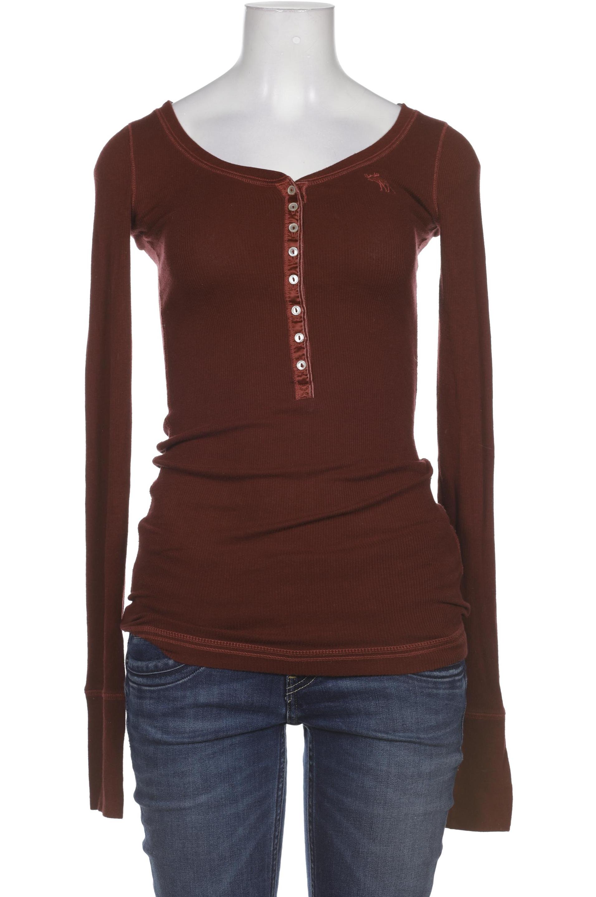 

Abercrombie & Fitch Damen Langarmshirt, flieder, Gr. 34