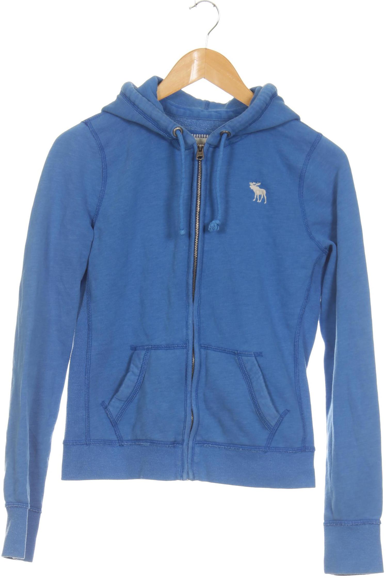 

Abercrombie & Fitch Damen Kapuzenpullover, blau, Gr. 42