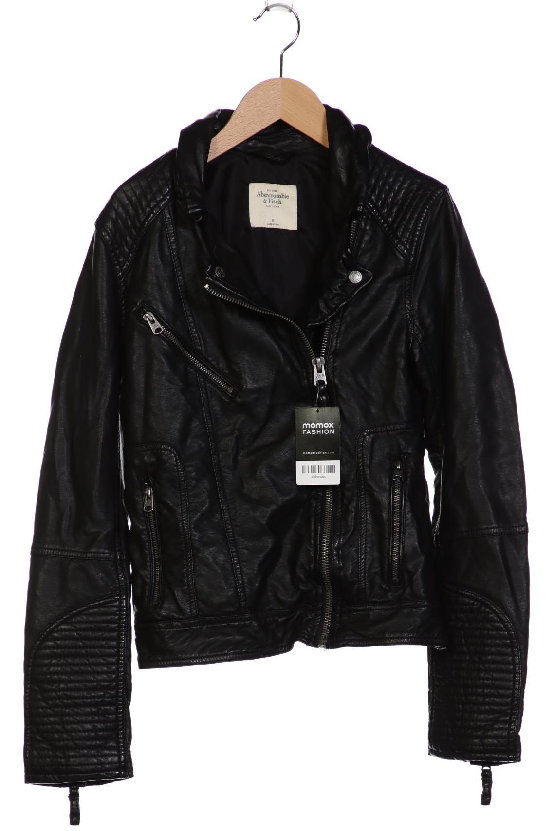 

Abercrombie & Fitch Damen Jacke, schwarz, Gr. 38