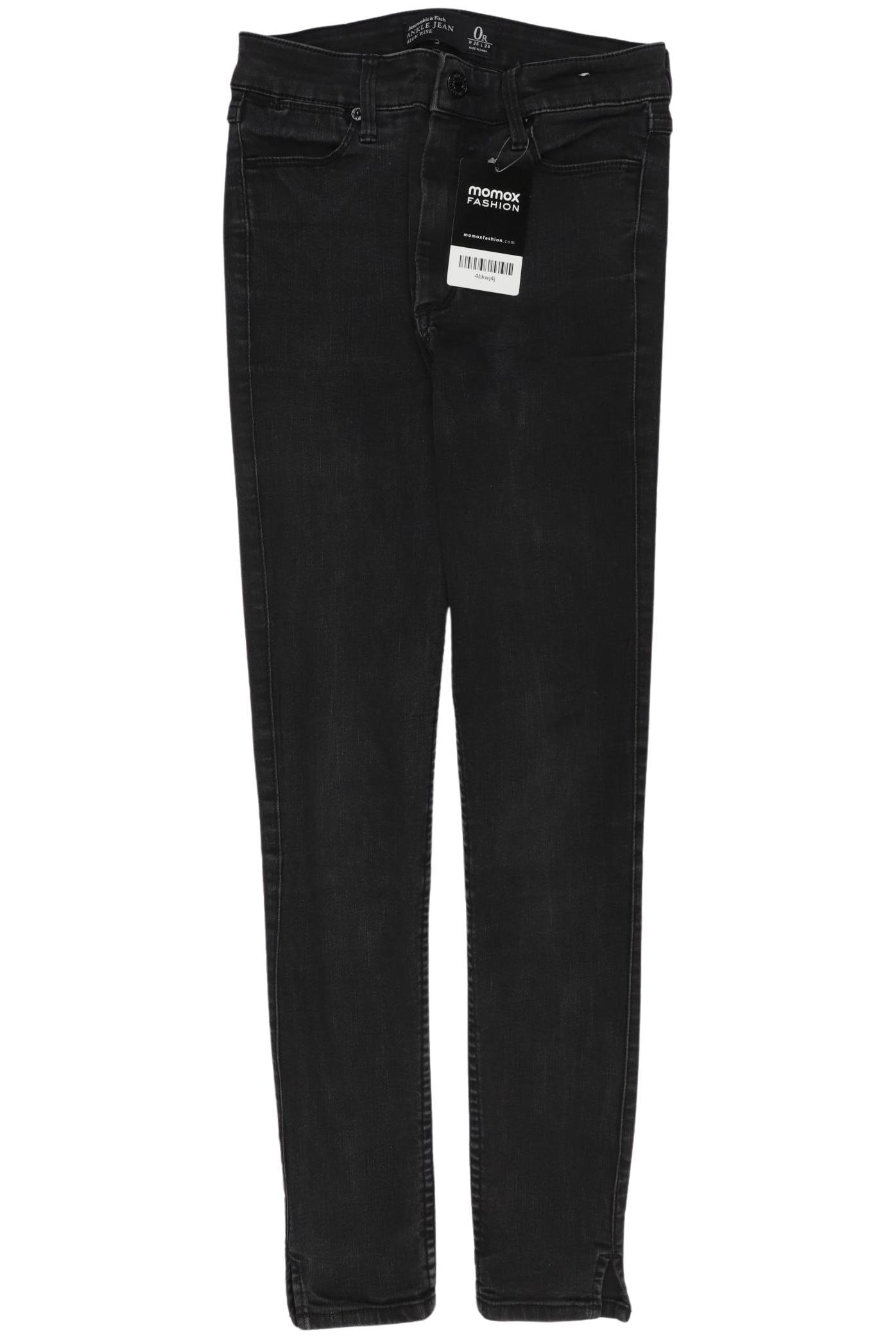 

Abercrombie & Fitch Damen Jeans, schwarz, Gr. 25