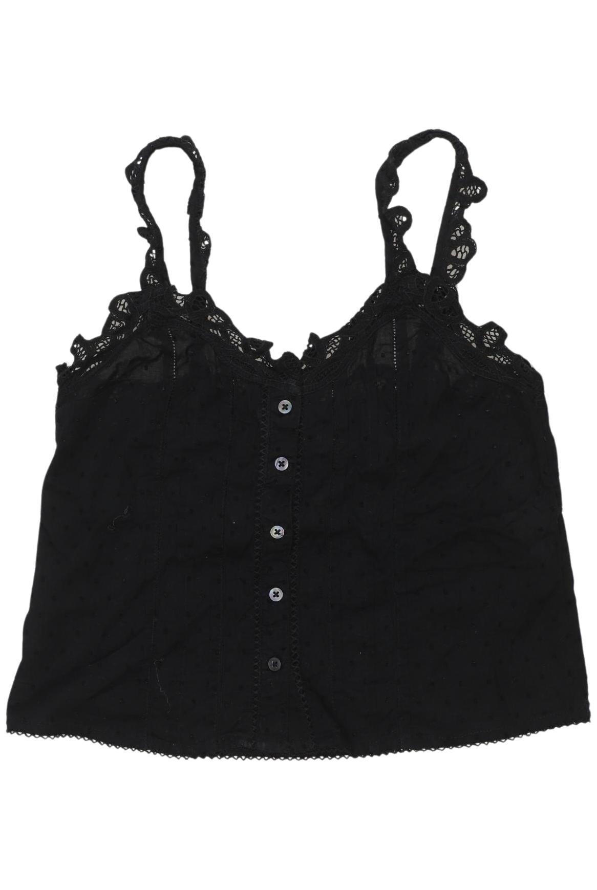 

Abercrombie & Fitch Damen Top, schwarz, Gr. 32