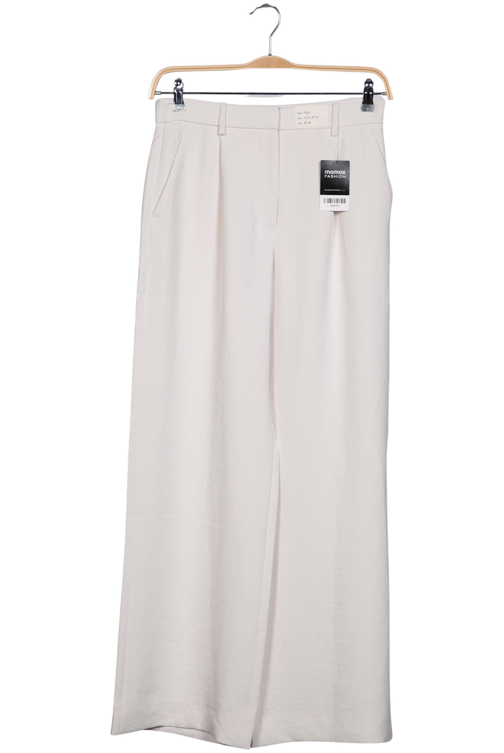 

Abercrombie & Fitch Damen Stoffhose, weiß, Gr. 27